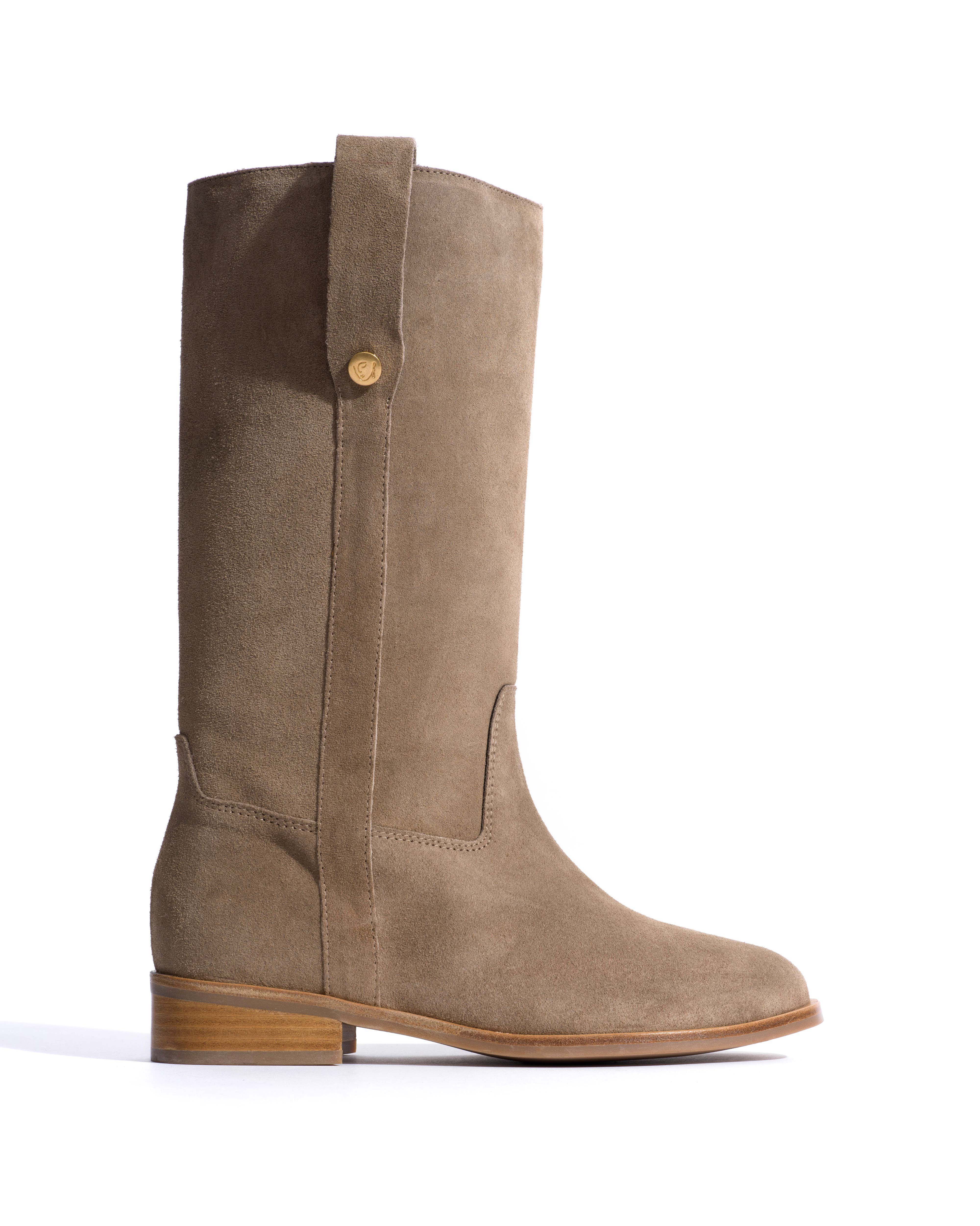 Brinesh Calf suede Mushroom