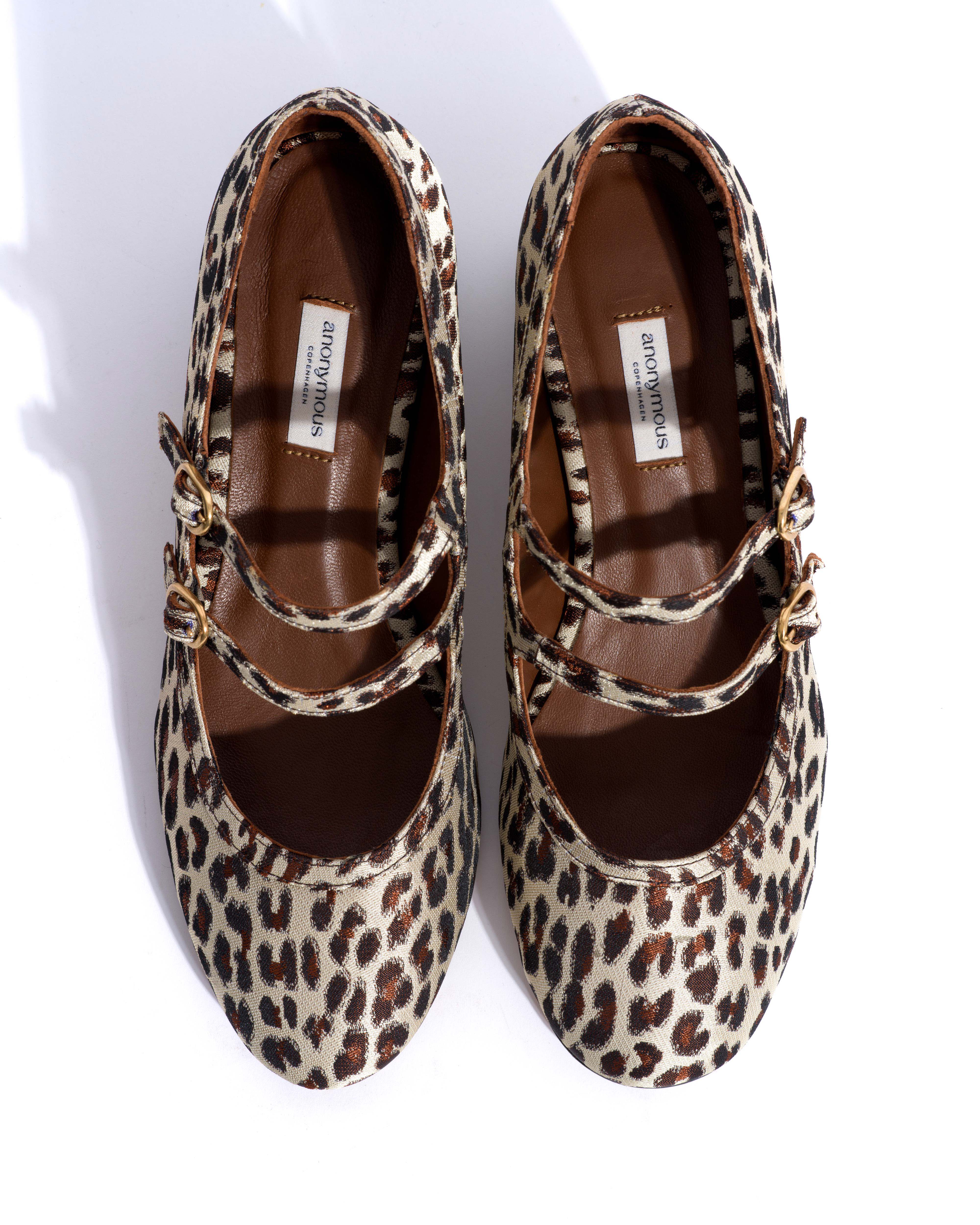 Balie 40 Vintage satin print Leopard