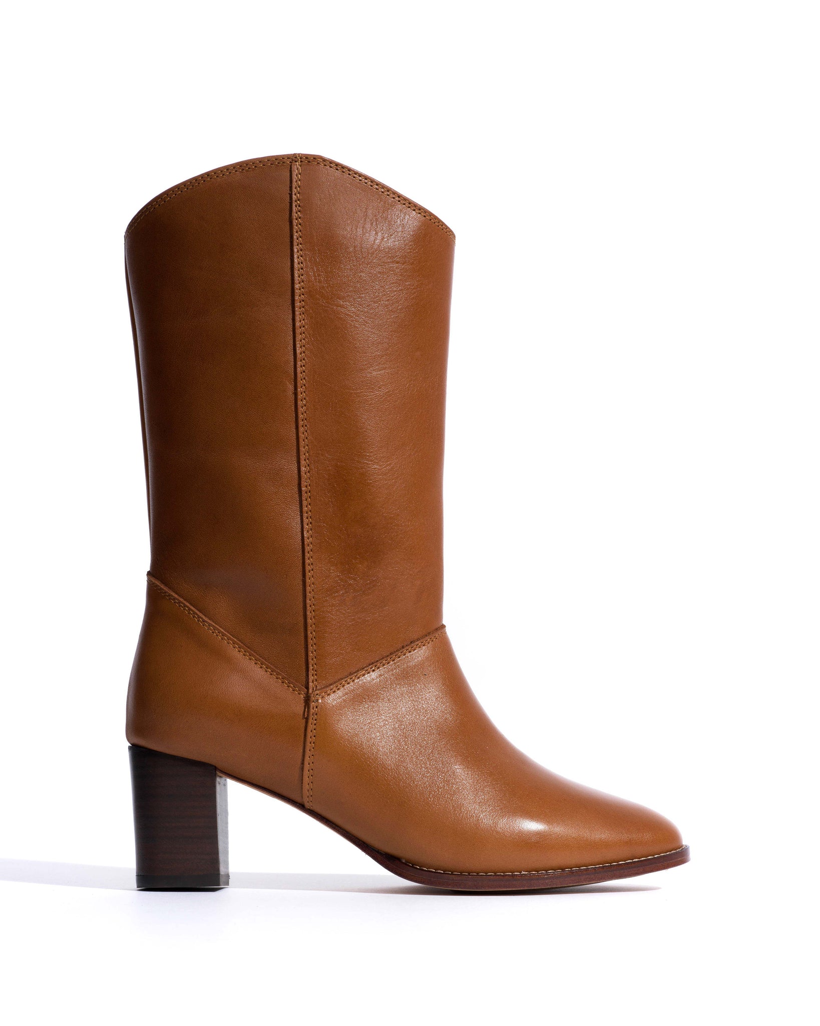 Hirah 55 Vegetal soft calf Cinnamon - Anonymous Copenhagen Ankle boots