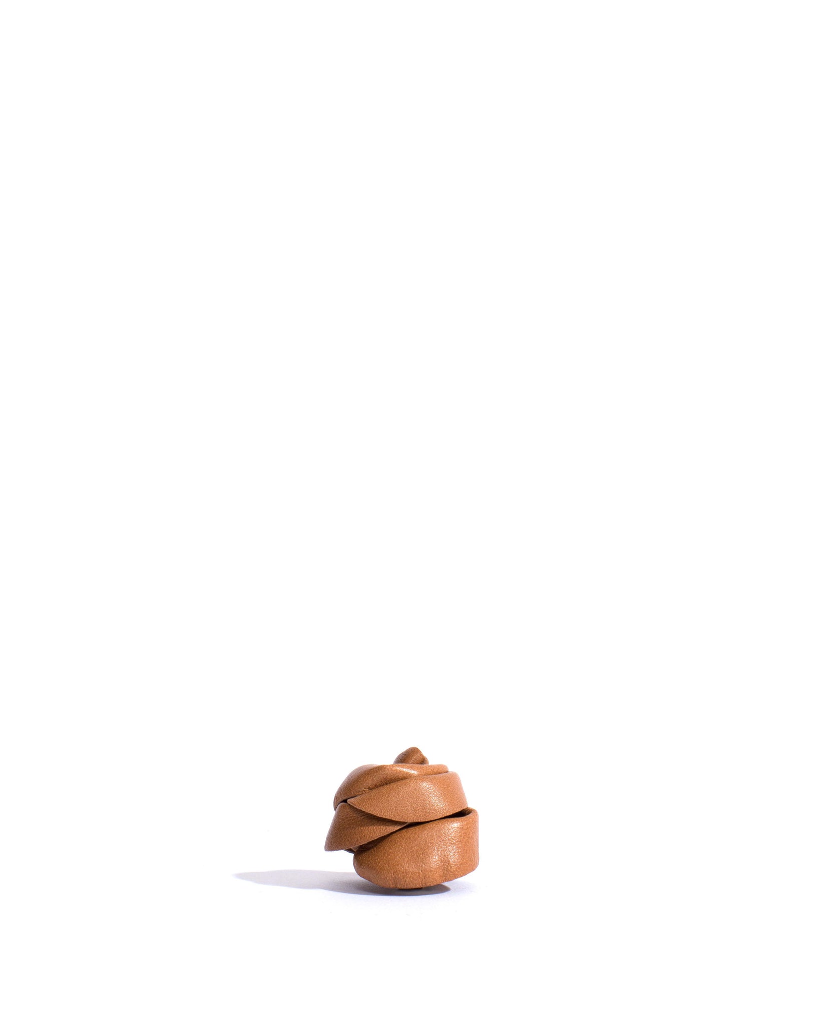 Rose shoe clip Shiny lamb Caramel
