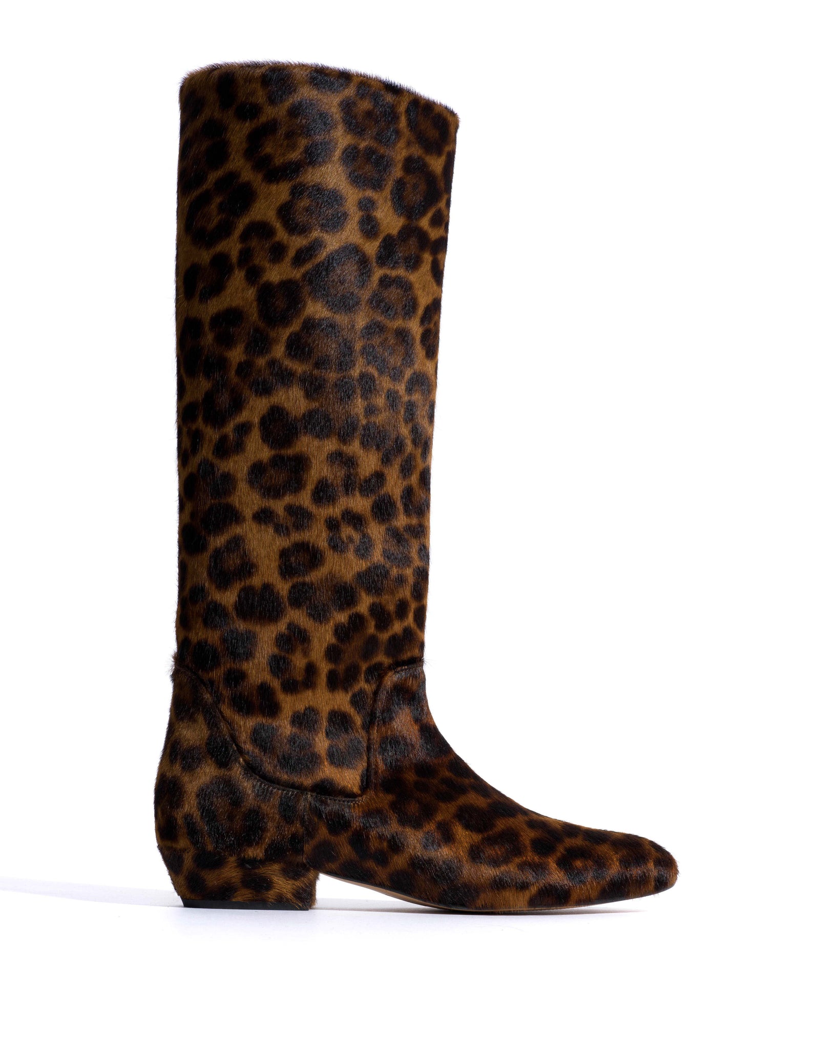 Valle 20 Calf hair Leopard - Anonymous Copenhagen High shaft boots