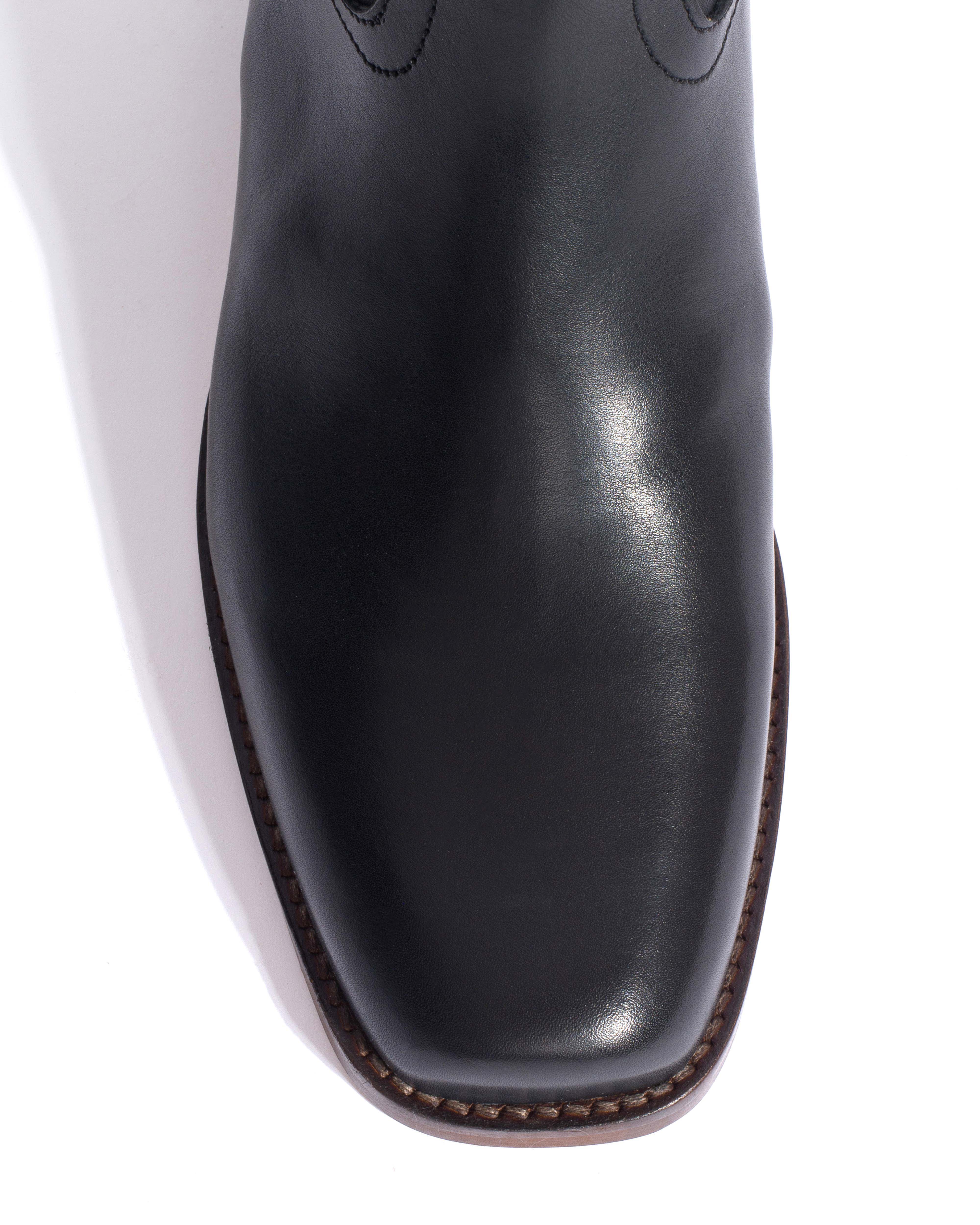 Tarisha Soft calf Black