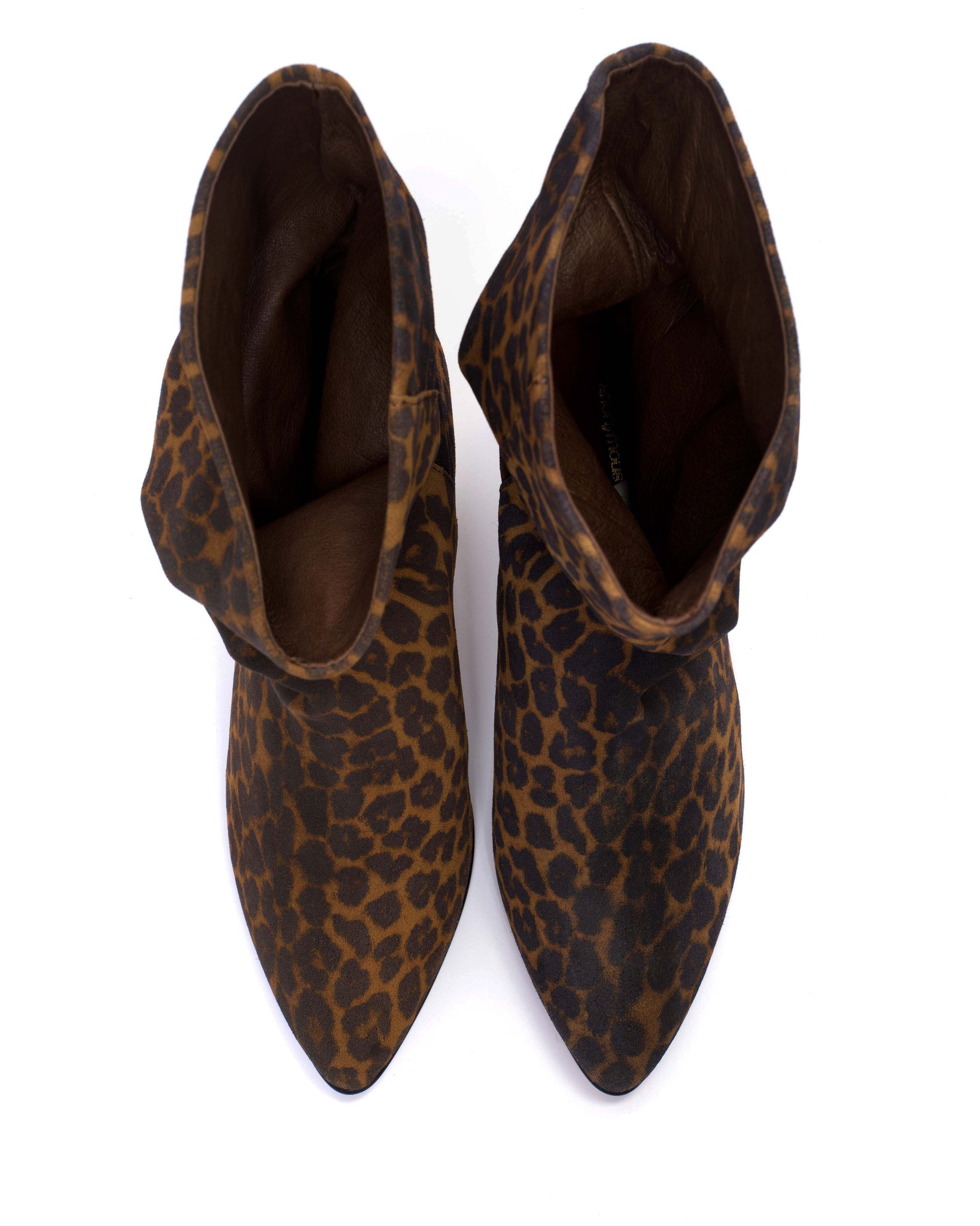 Vully 50 Stiletto Calf suede print Leopard - Anonymous Copenhagen