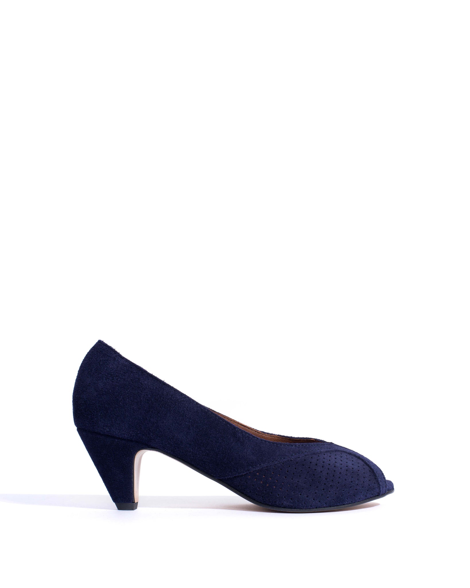 Tiffany stiletto Calf suede Ink blue