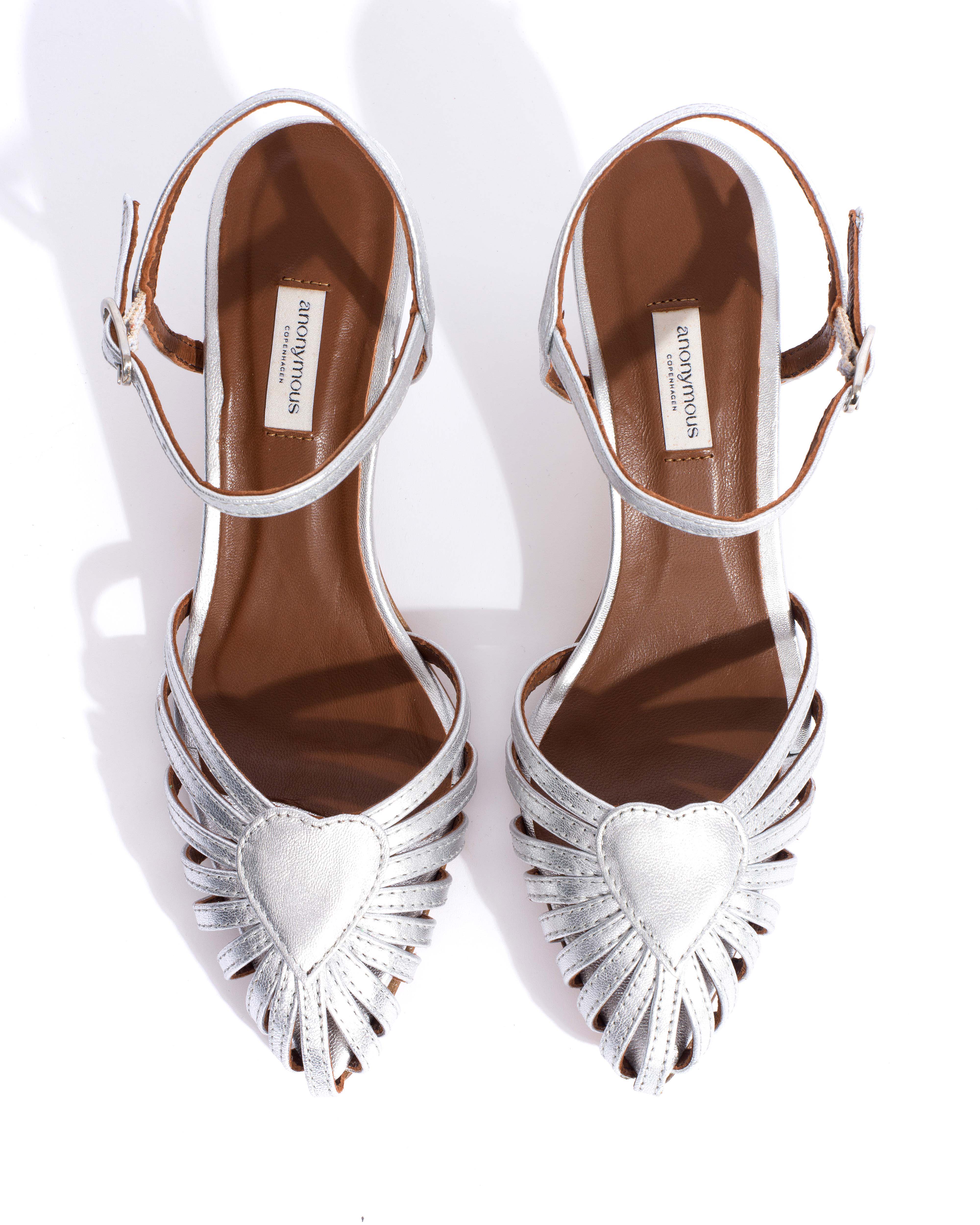 Keesha 55 Metallic goat Silver