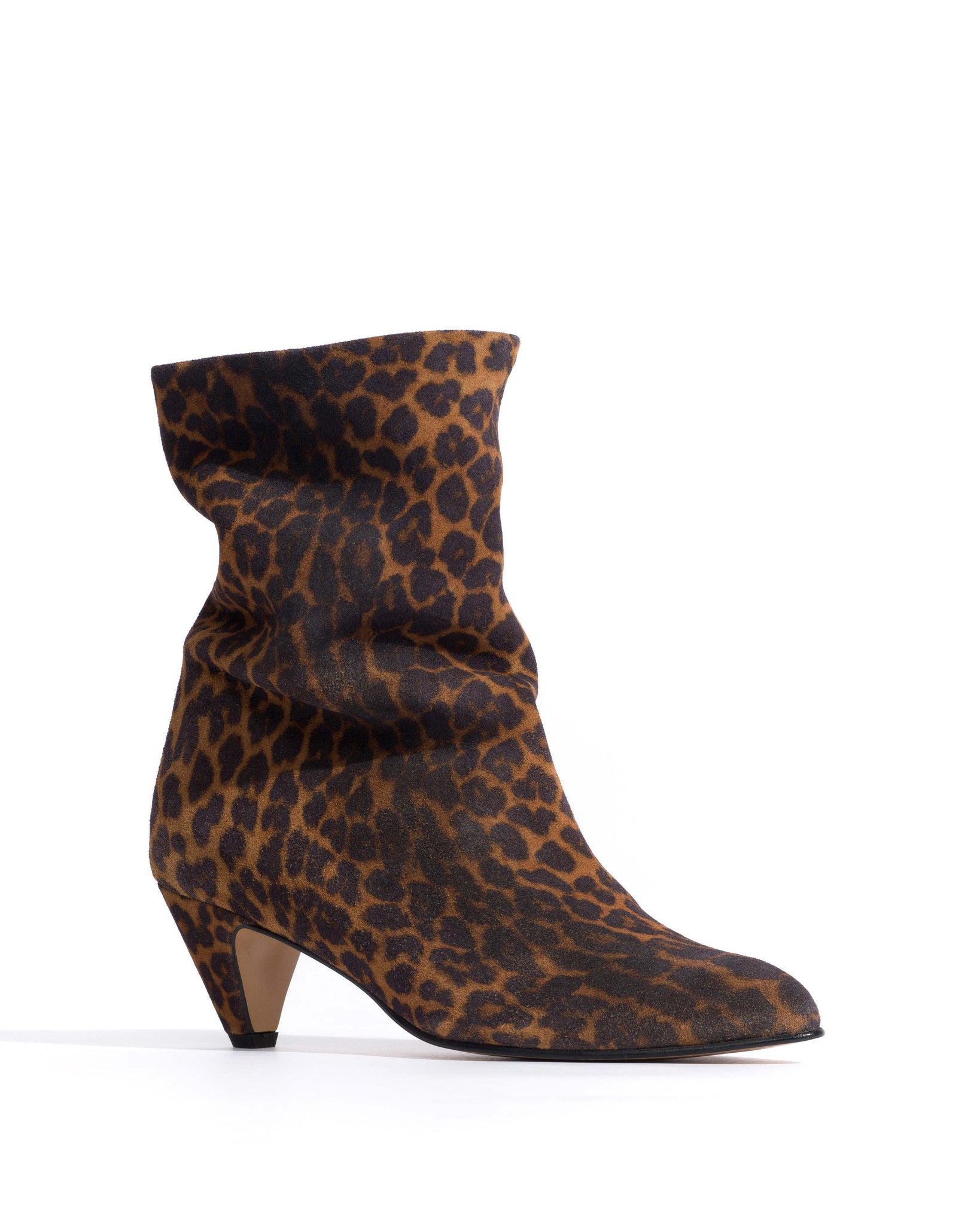 Vully 50 Stiletto Calf suede print Leopard - Anonymous Copenhagen Ankle boots