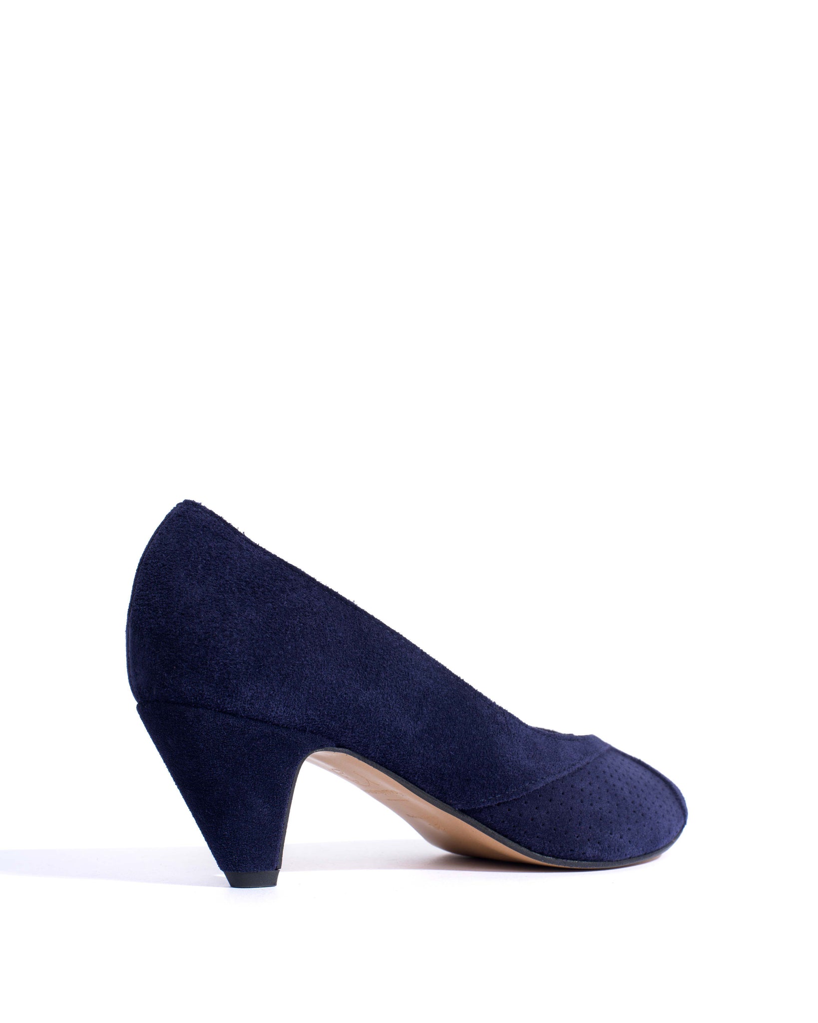 Tiffany stiletto Calf suede Ink blue