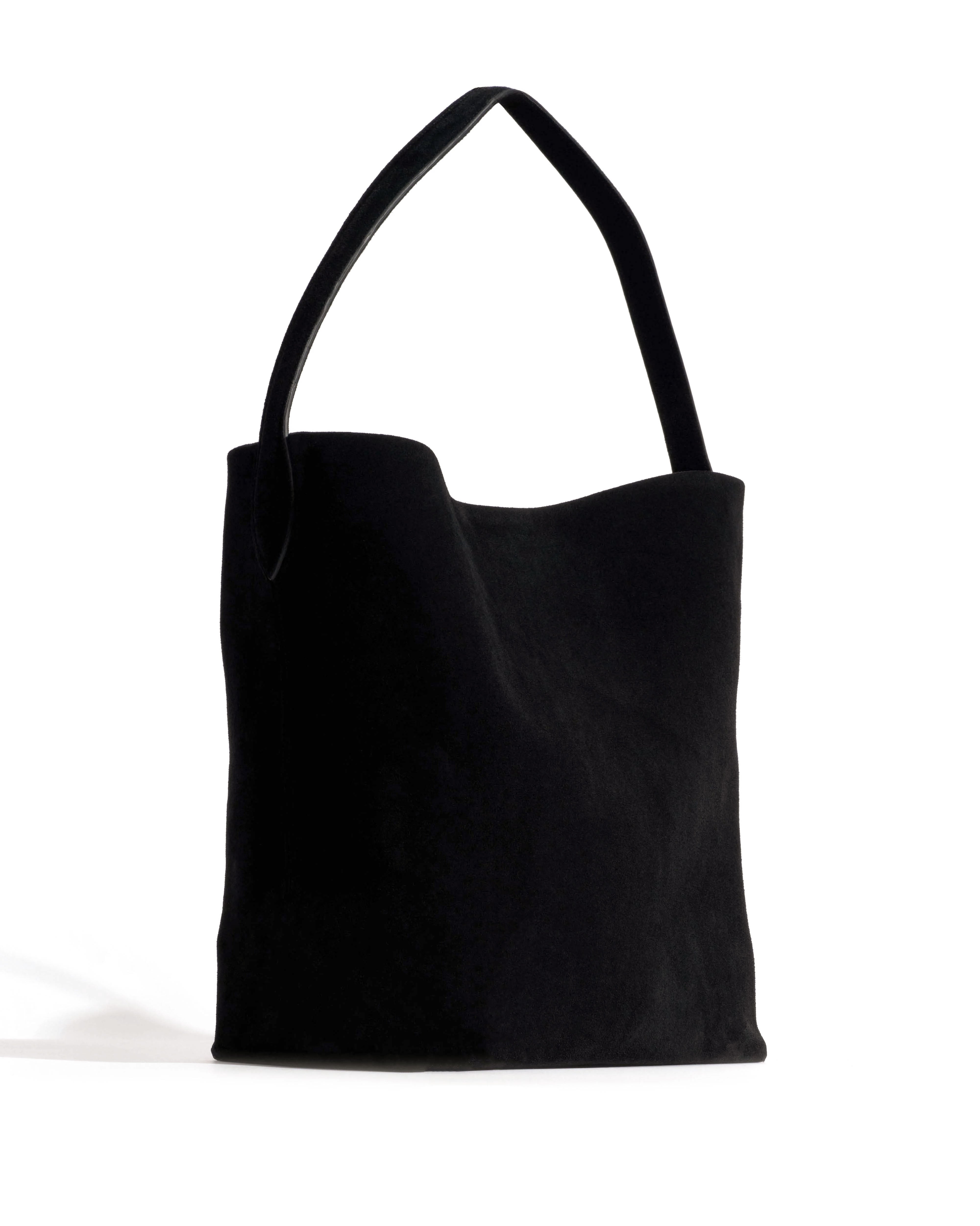 Versa everyday bag Calf suede Black