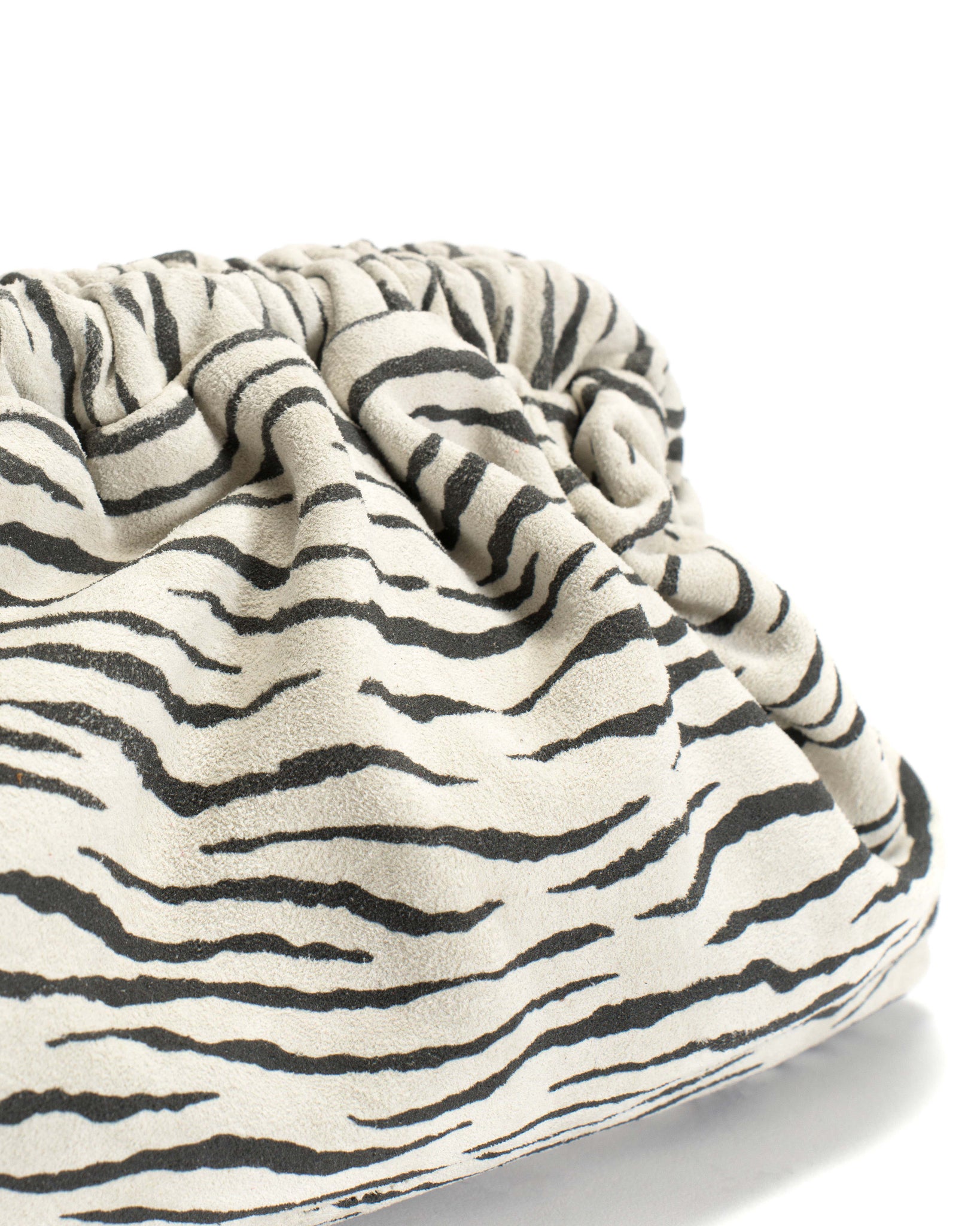 Hally petite cloud bag Calf suede print Zebra - Anonymous Copenhagen