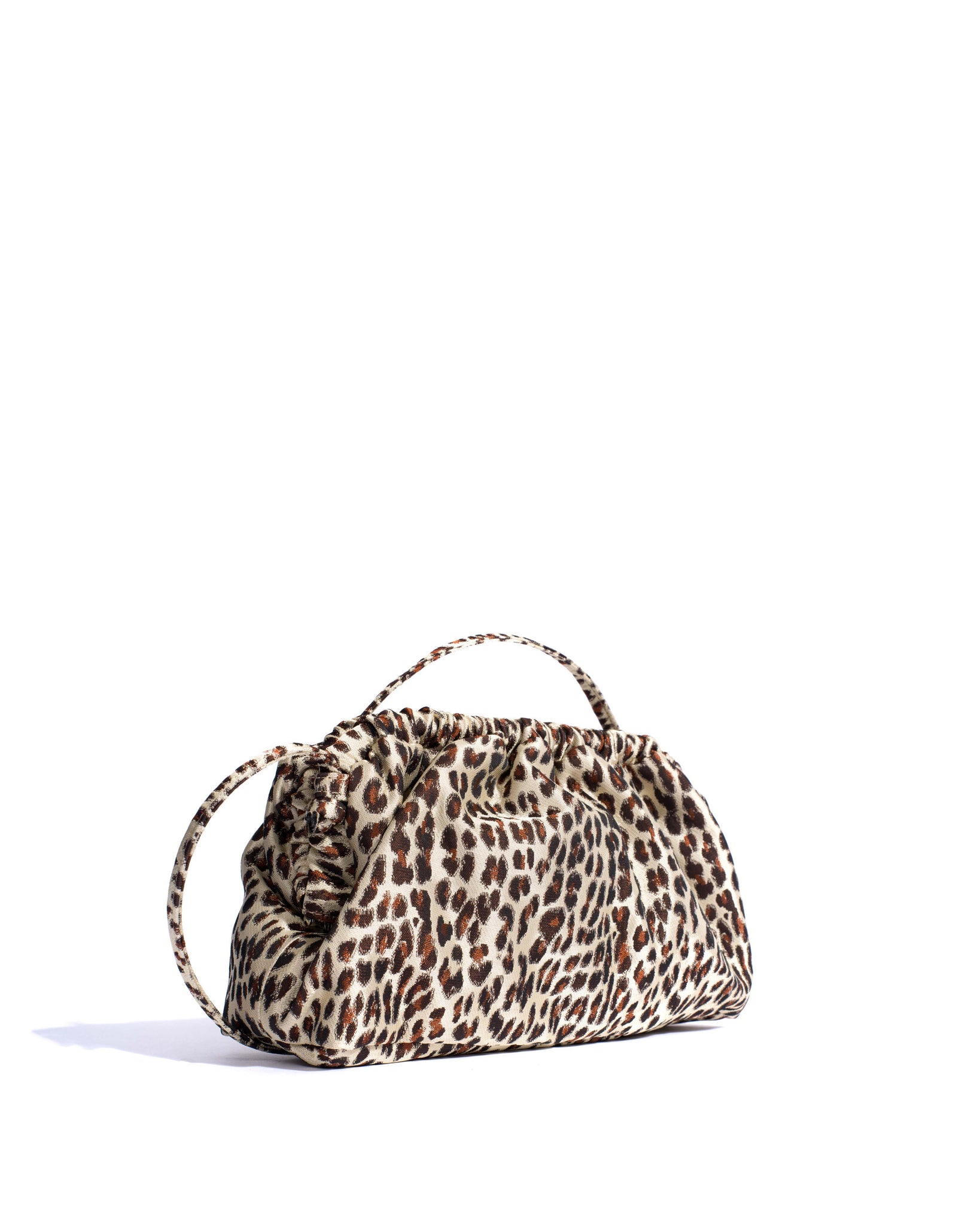 Hally grand cloud bag Vintage satin print Leopard