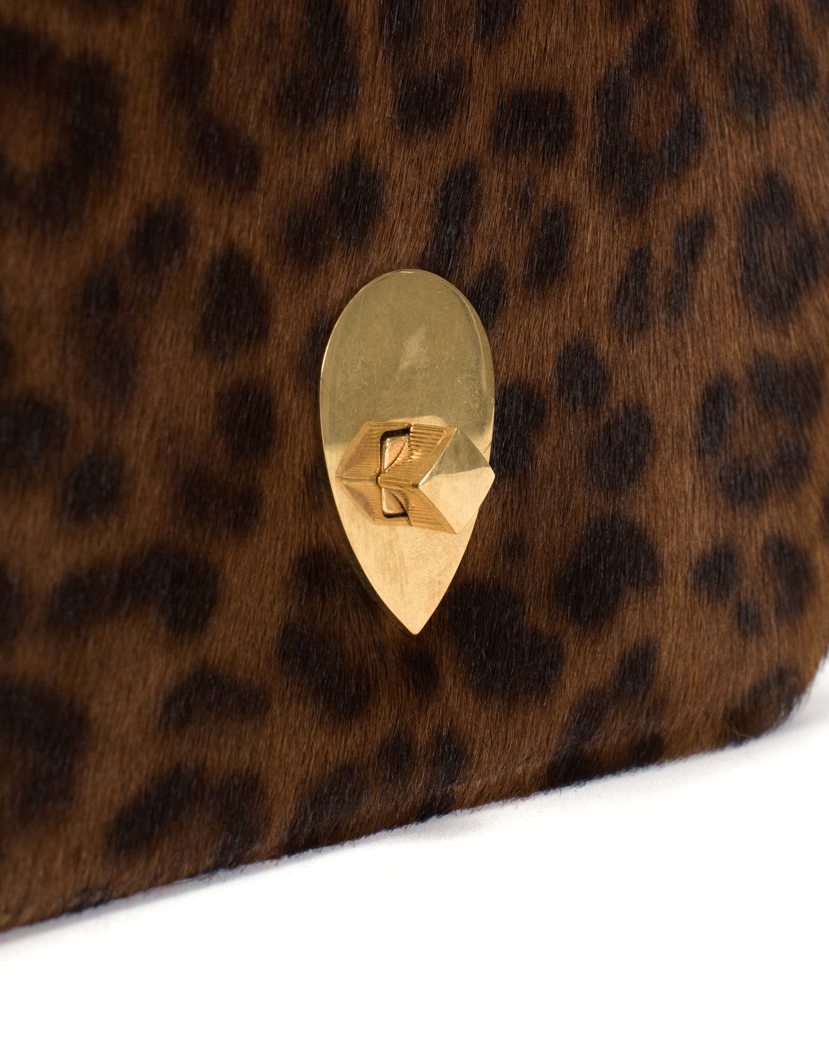 Nielle crossover bag Calf hair Leopard - Anonymous Copenhagen
