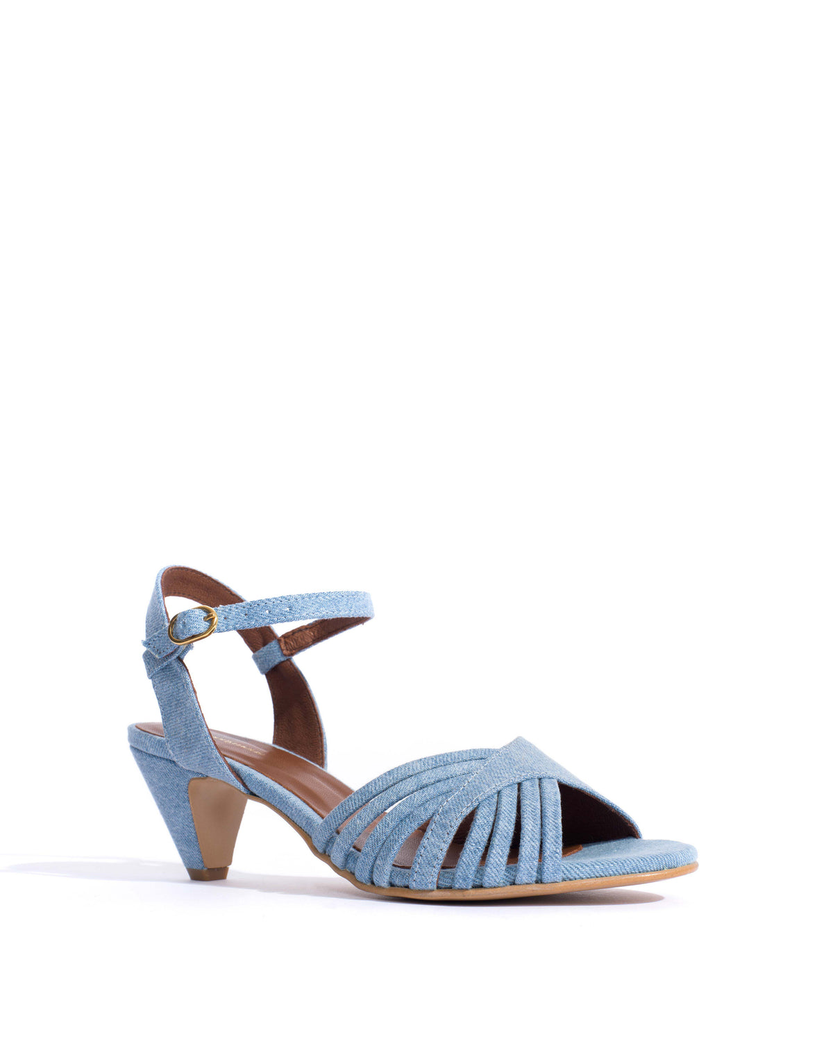 Hermine 50 stiletto Denim Washed blue