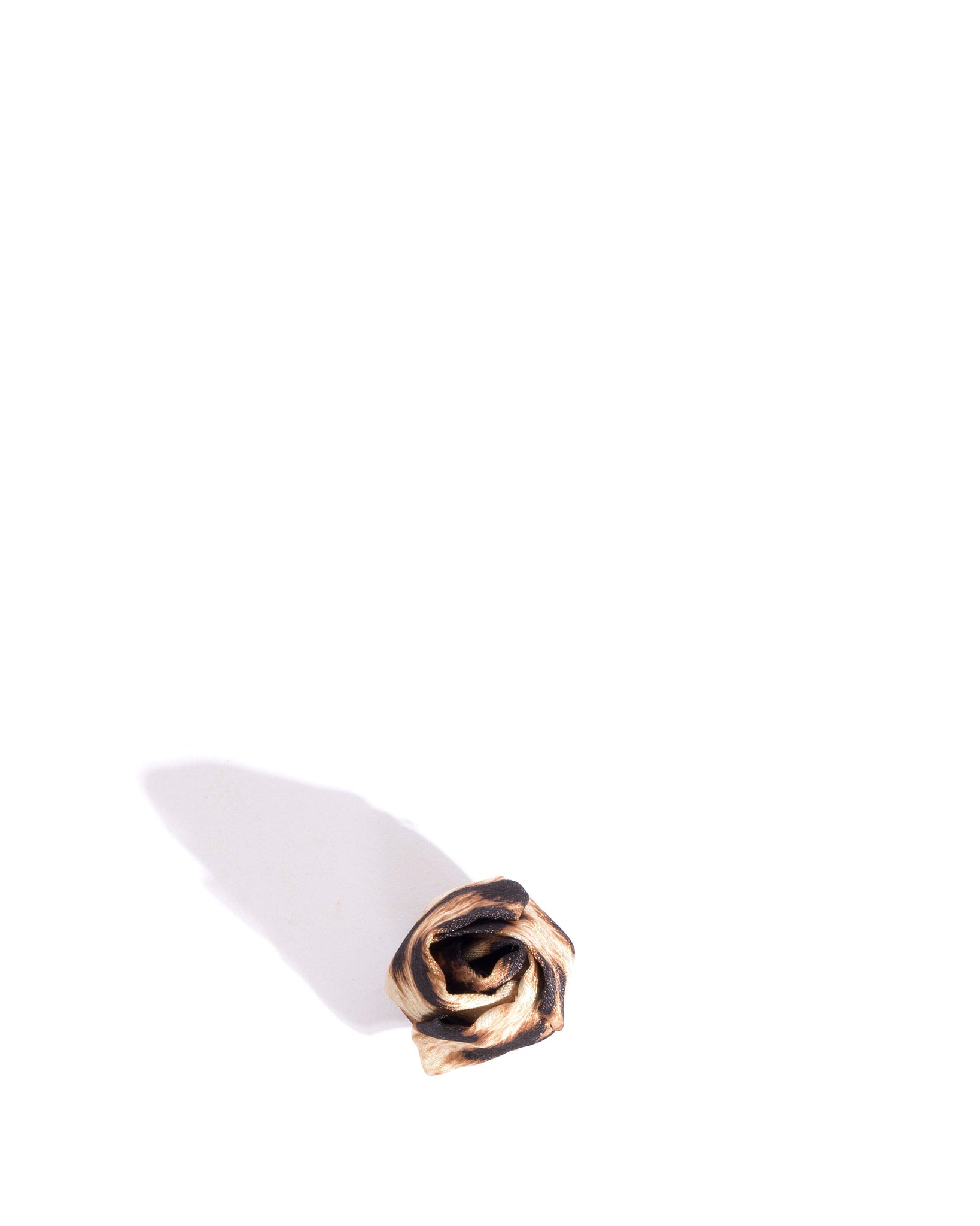 Tulip shoe clip Satin print Leopard