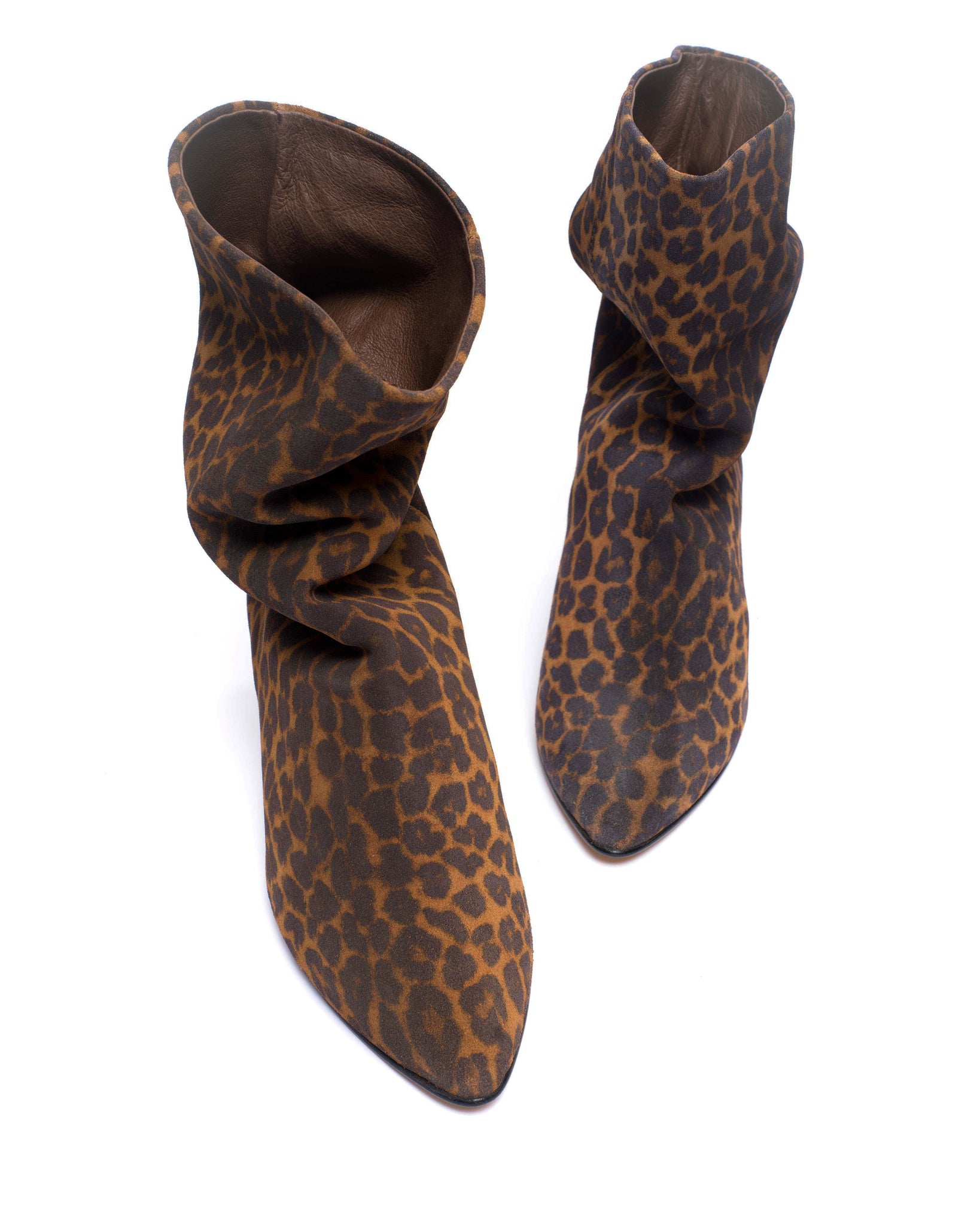 Vully 50 Stiletto Calf suede print Leopard - Anonymous Copenhagen