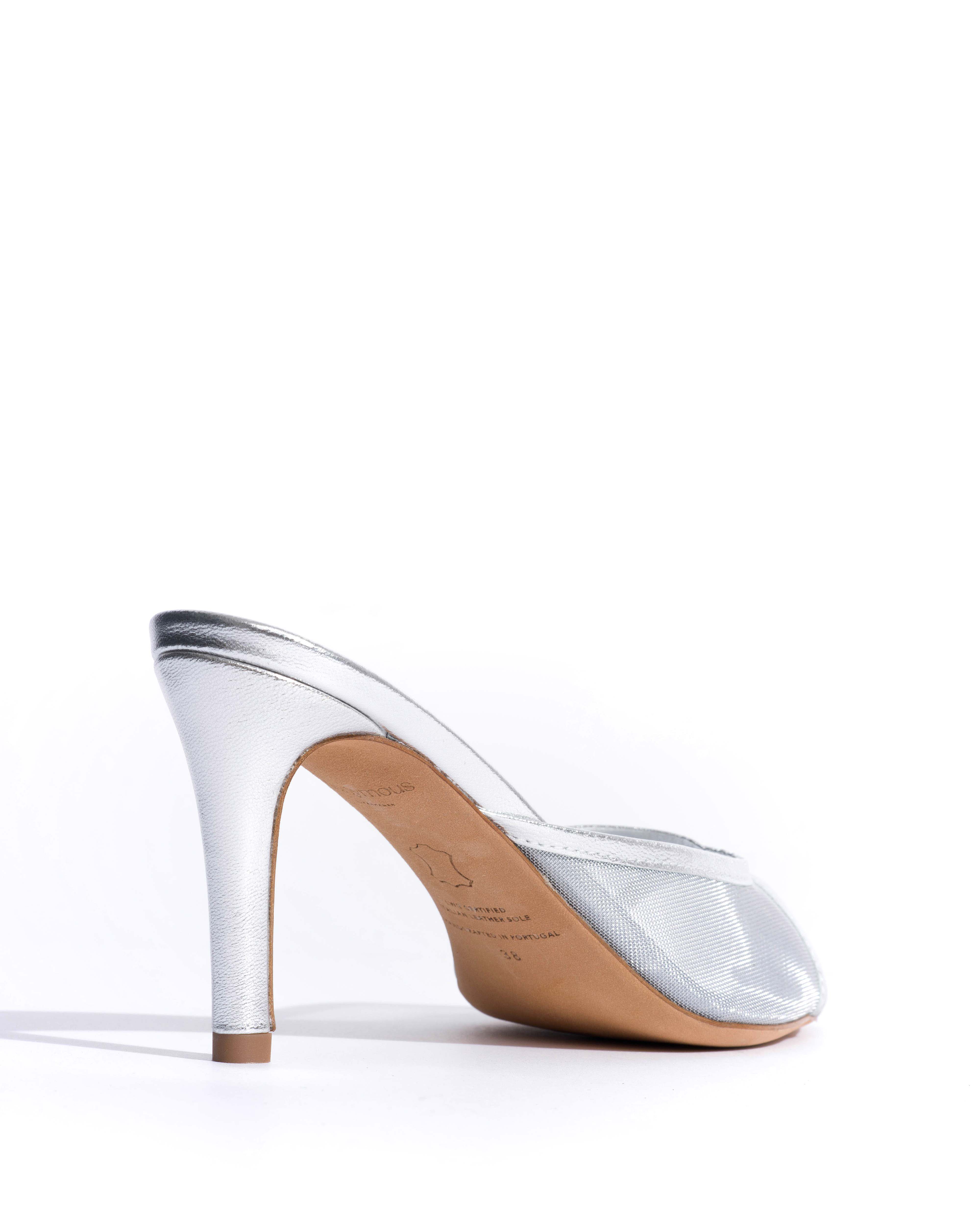 Mazy 75 mesh Metallic goat & mesh Silver