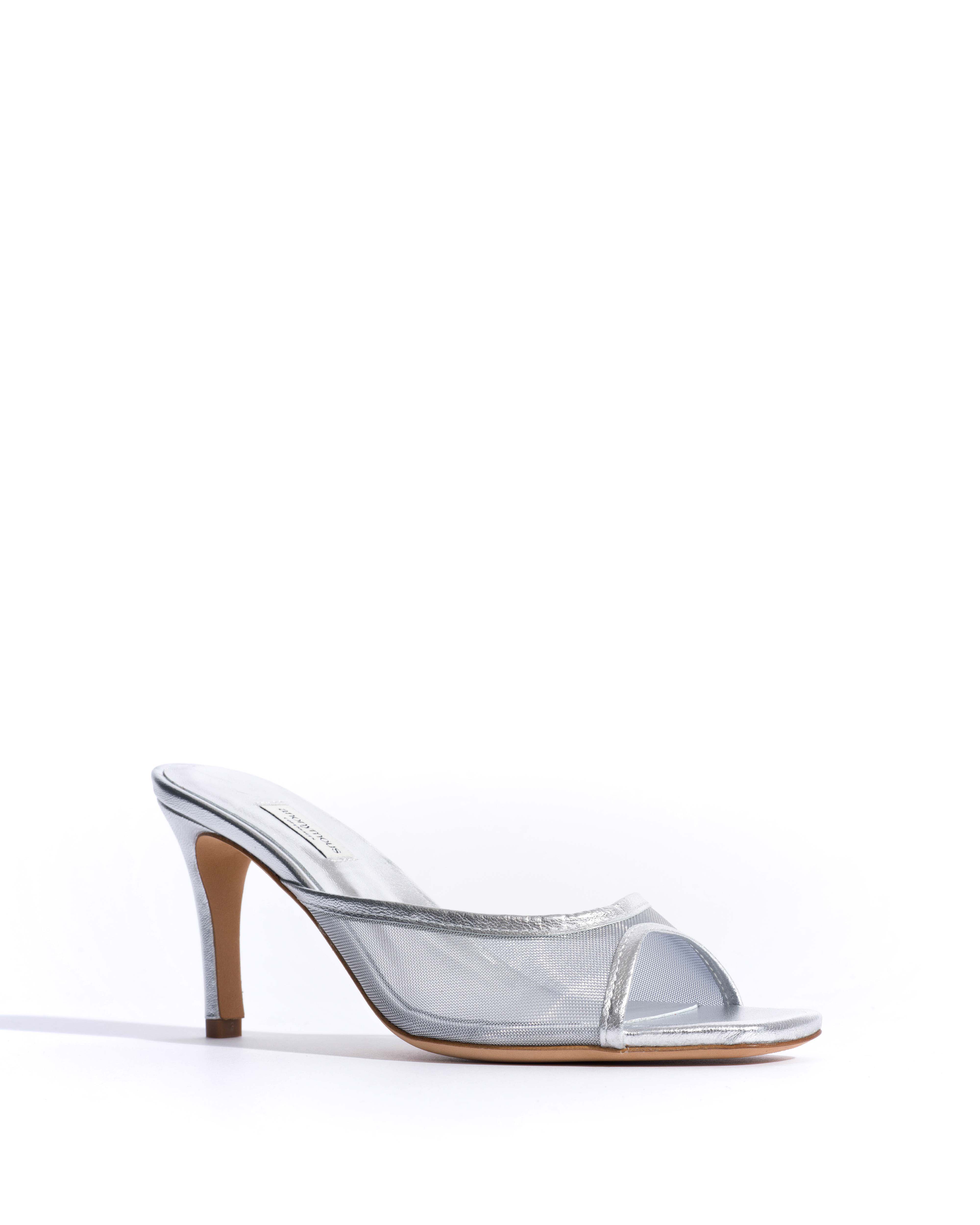 Mazy 75 mesh Metallic goat & mesh Silver