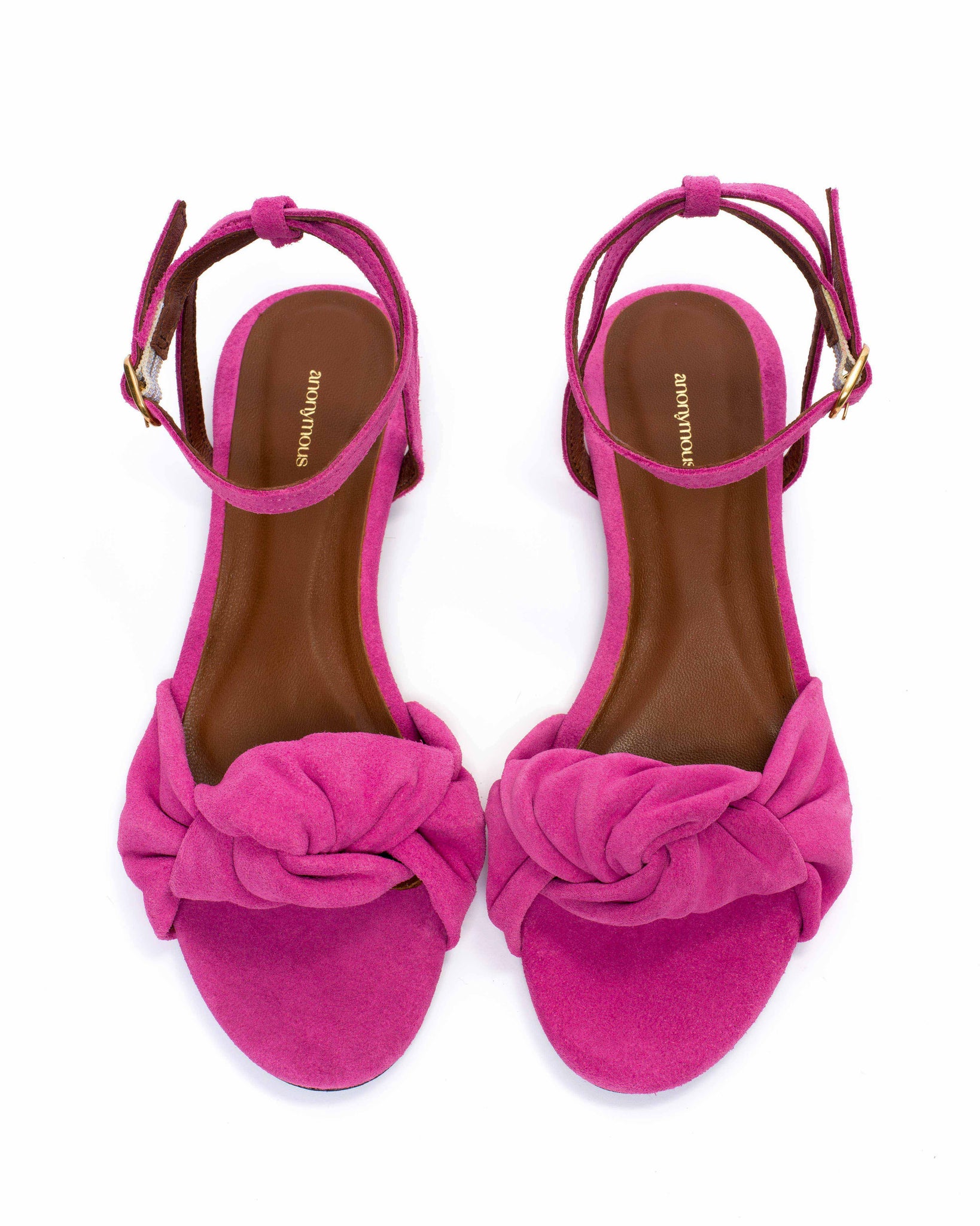 Aliza 10 Calf suede Raspberry sorbet - Anonymous Copenhagen