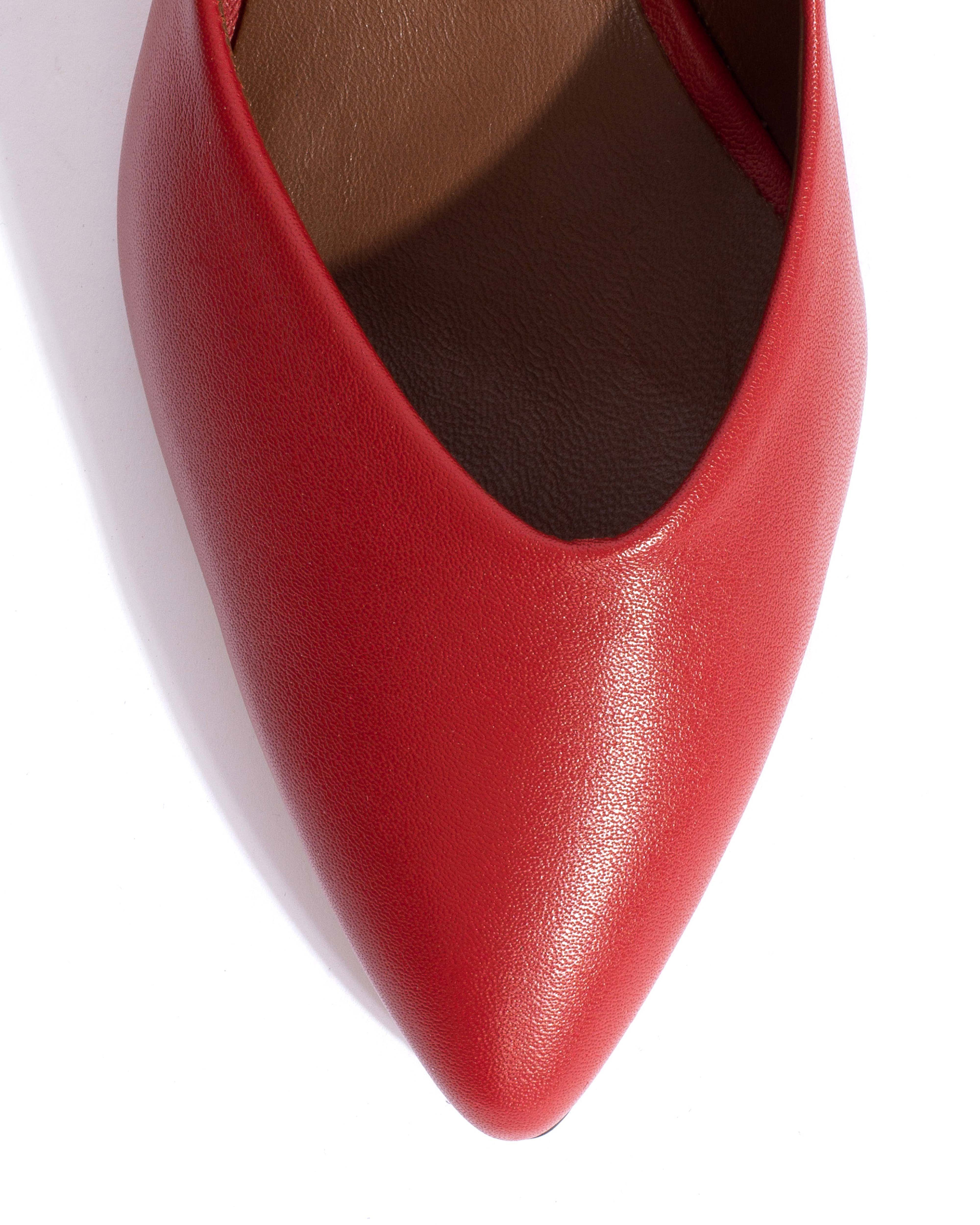 Trini 55 Shiny lamb Ruby red