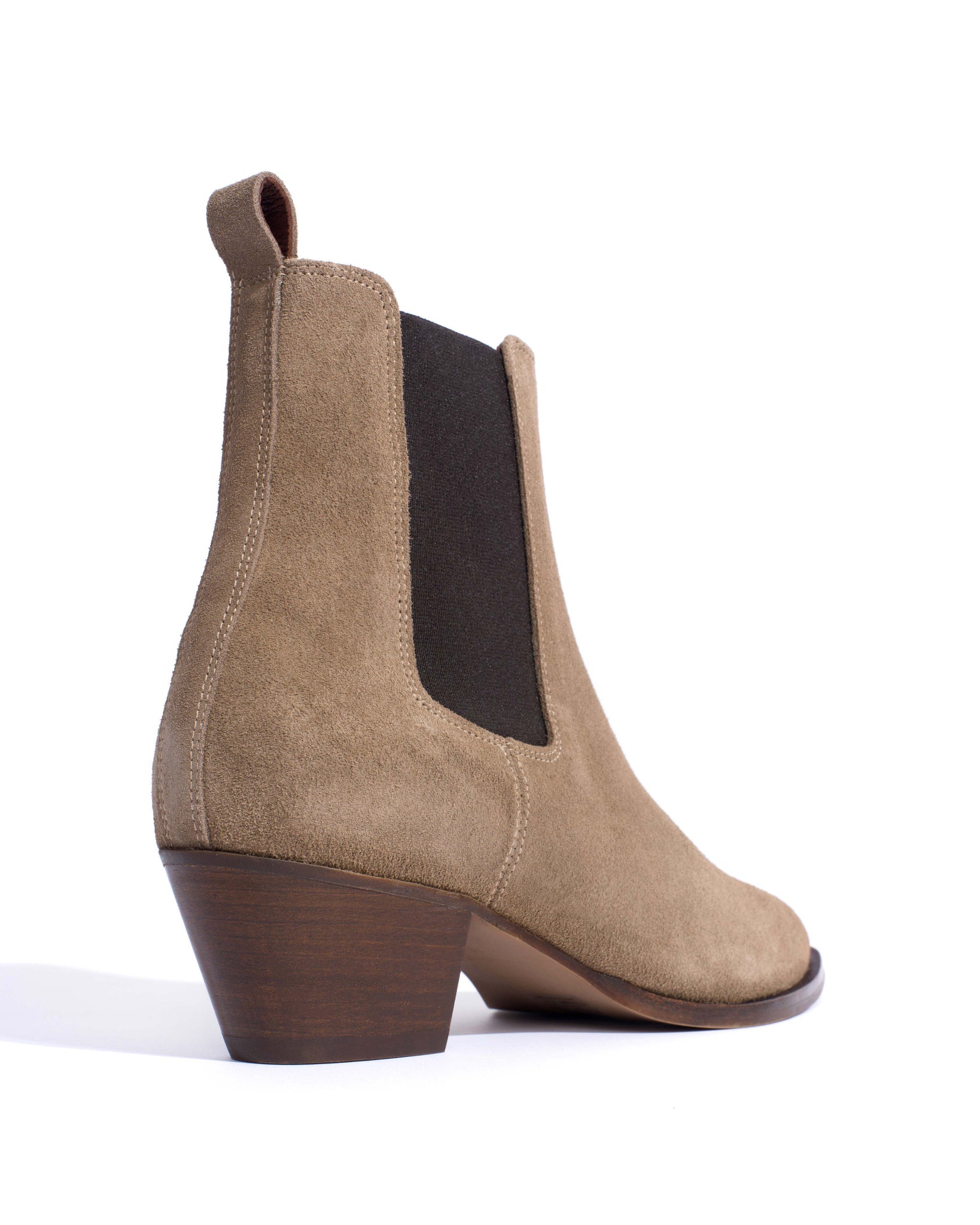 Faith Calf suede Mushroom