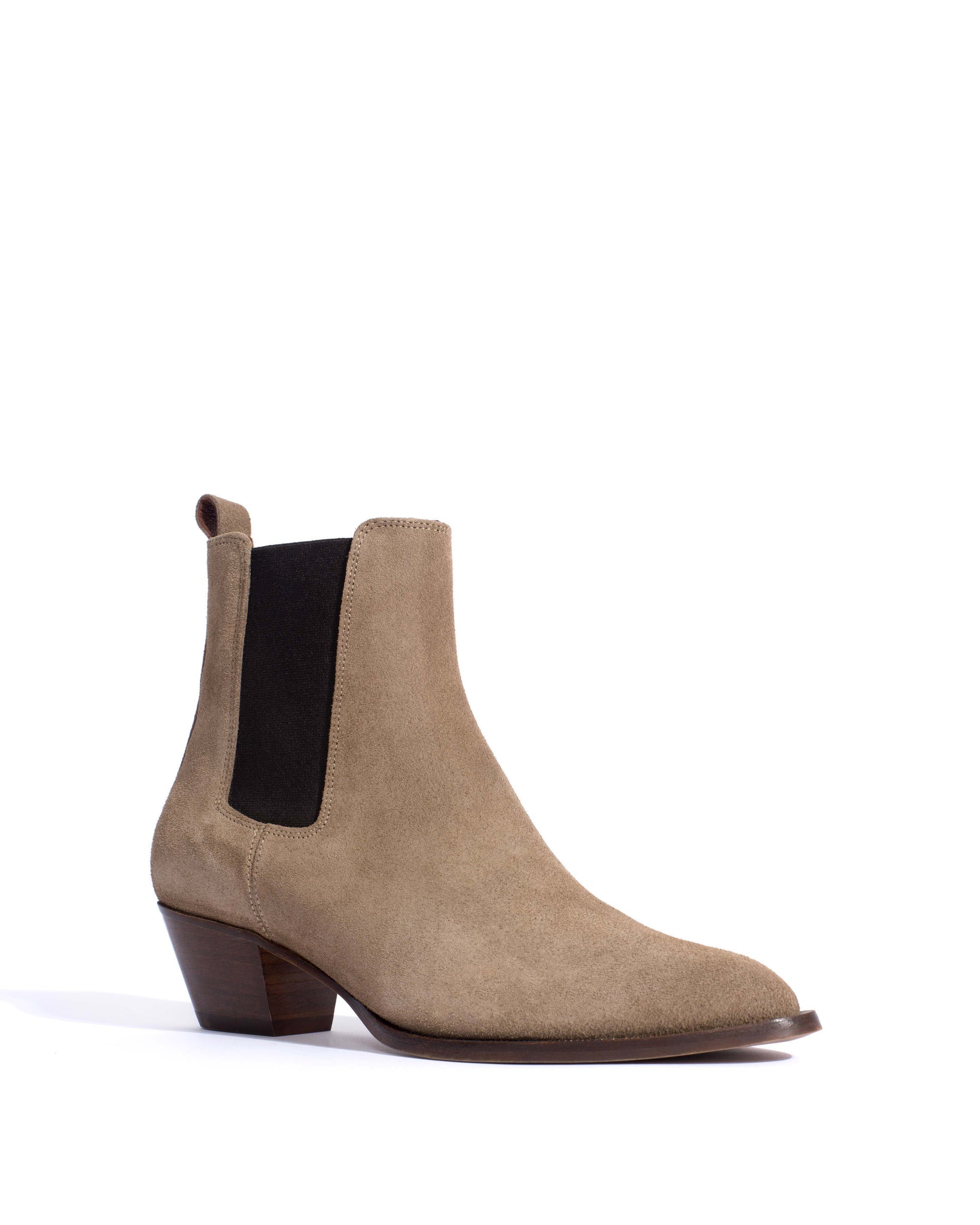 Faith Calf suede Mushroom