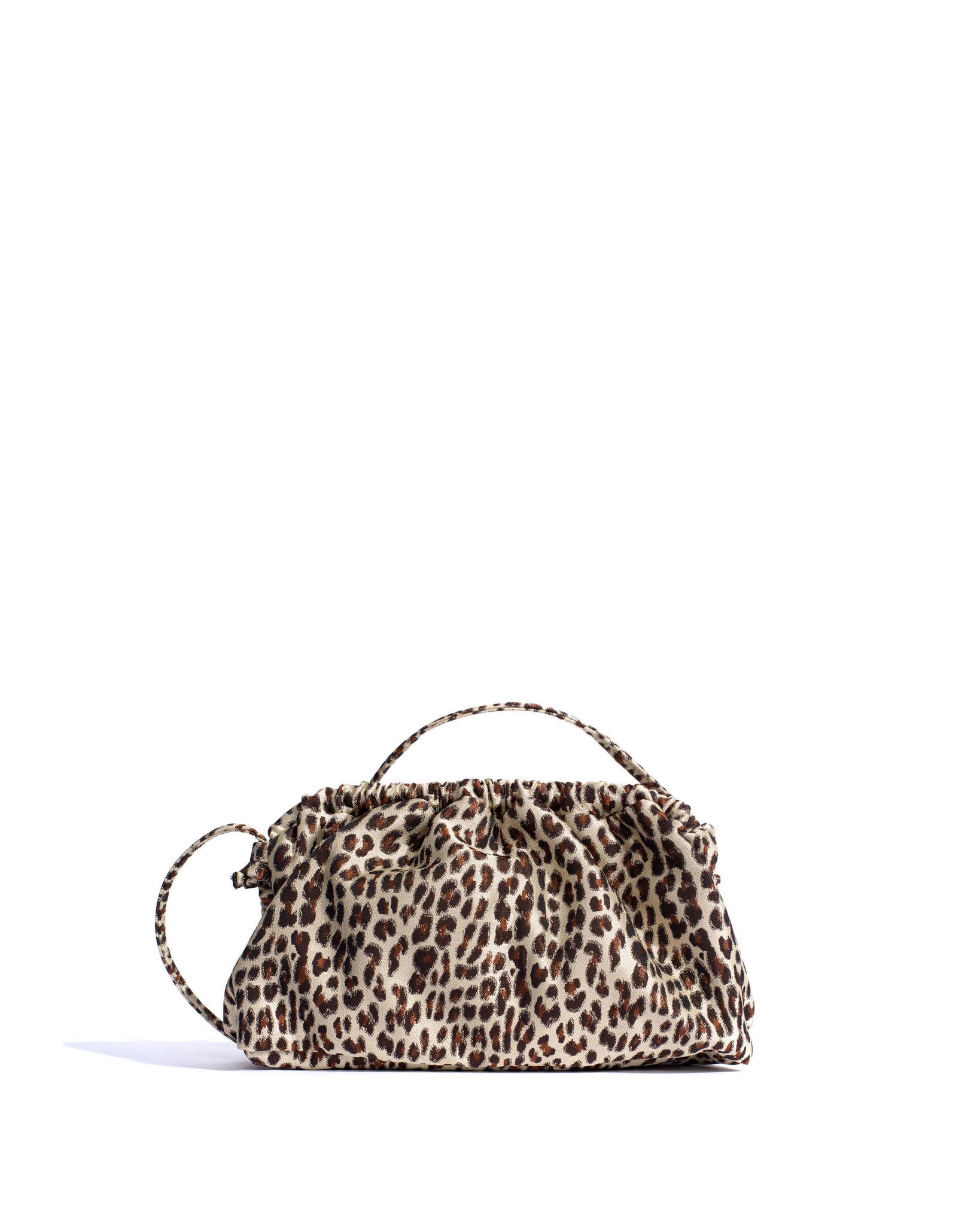 Hally grand cloud bag Vintage satin print Leopard