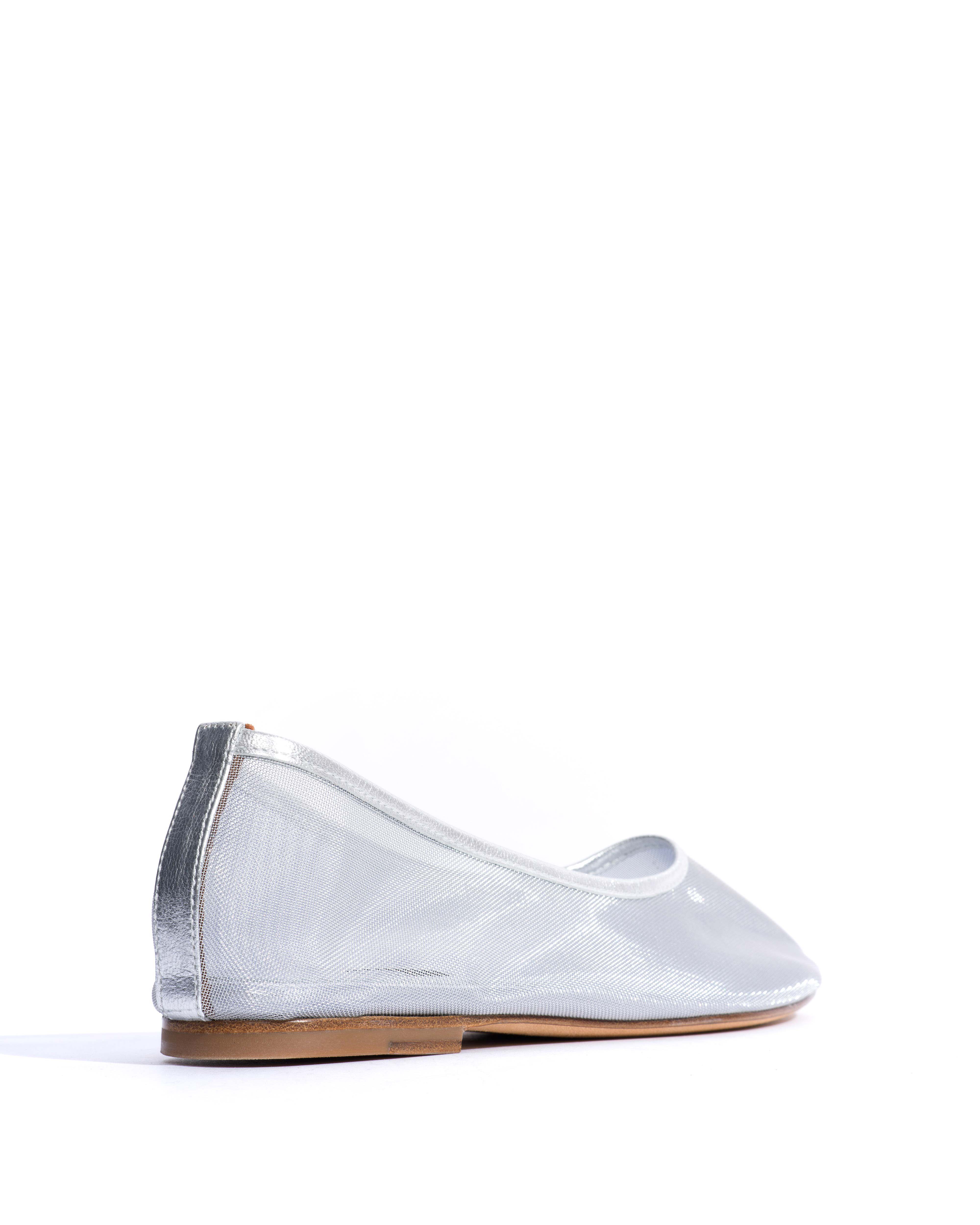 Sacha mesh Metallic goat & mesh Silver