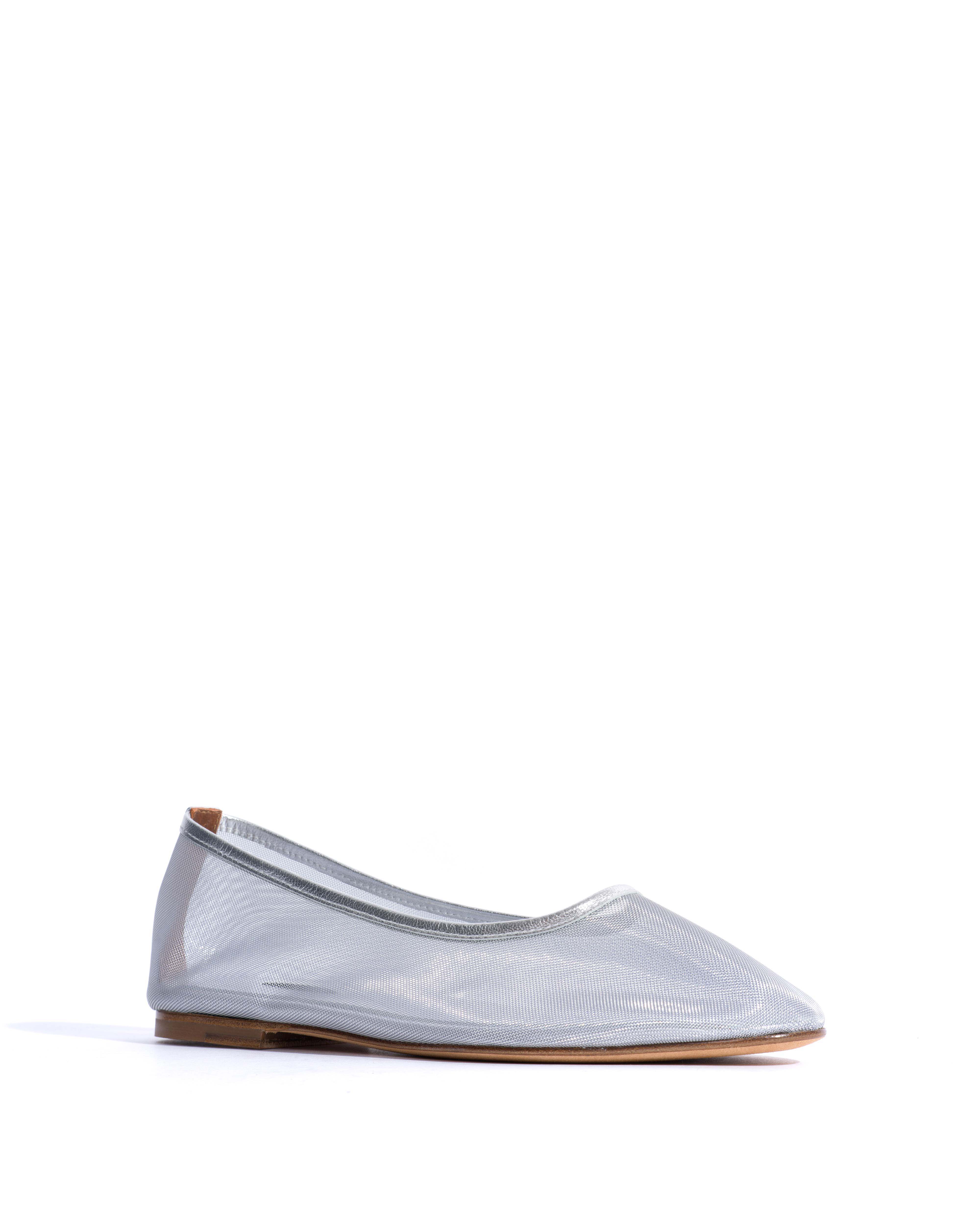 Sacha mesh Metallic goat & mesh Silver