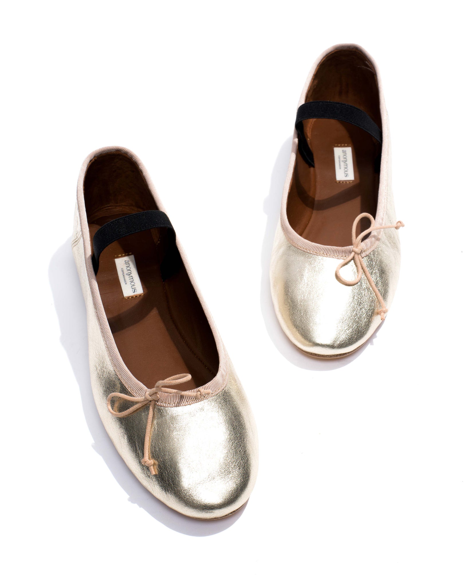 Rhina Grained metallic lamb Champagne - Anonymous Copenhagen