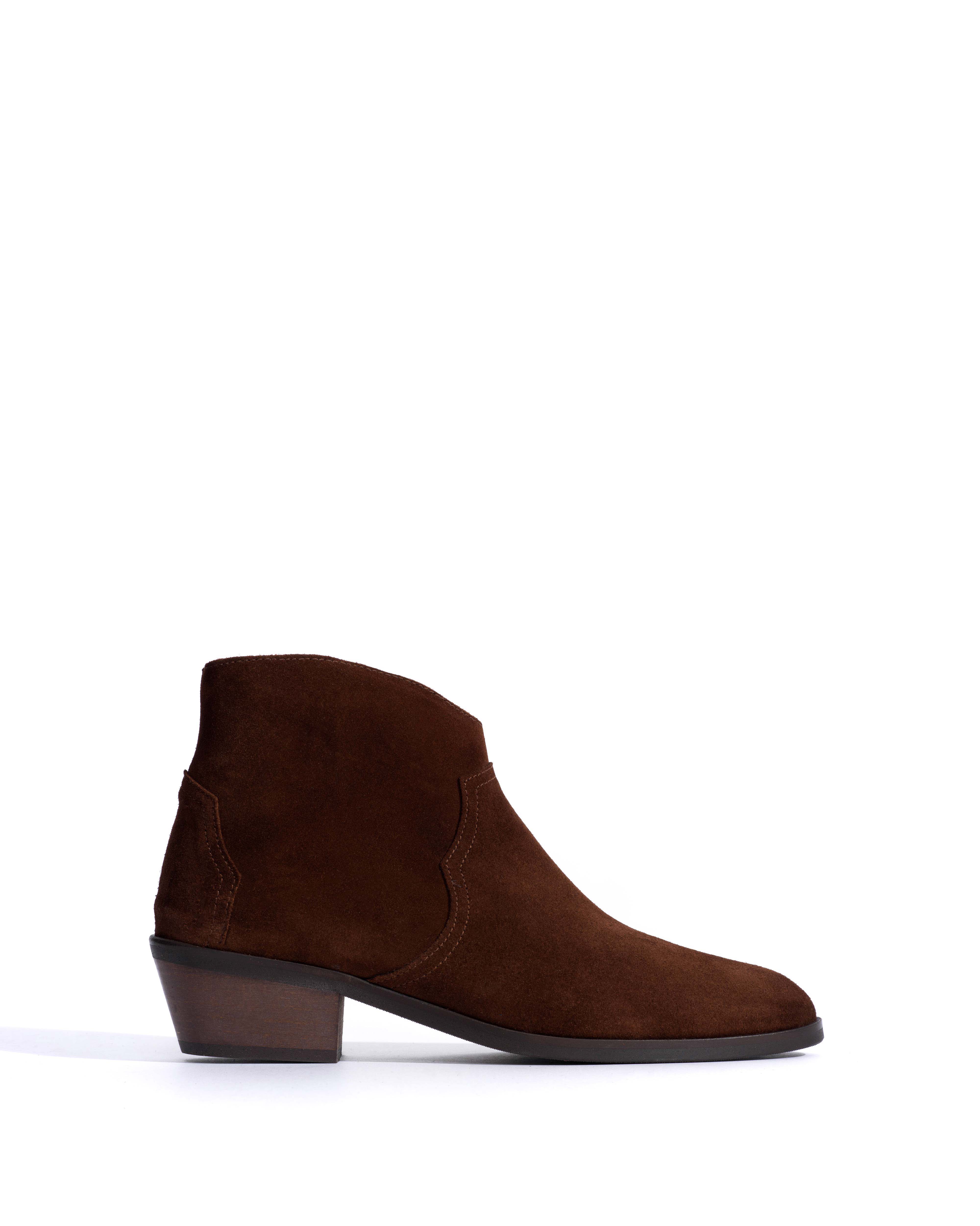 Fiona 35 Calf suede Chocolate