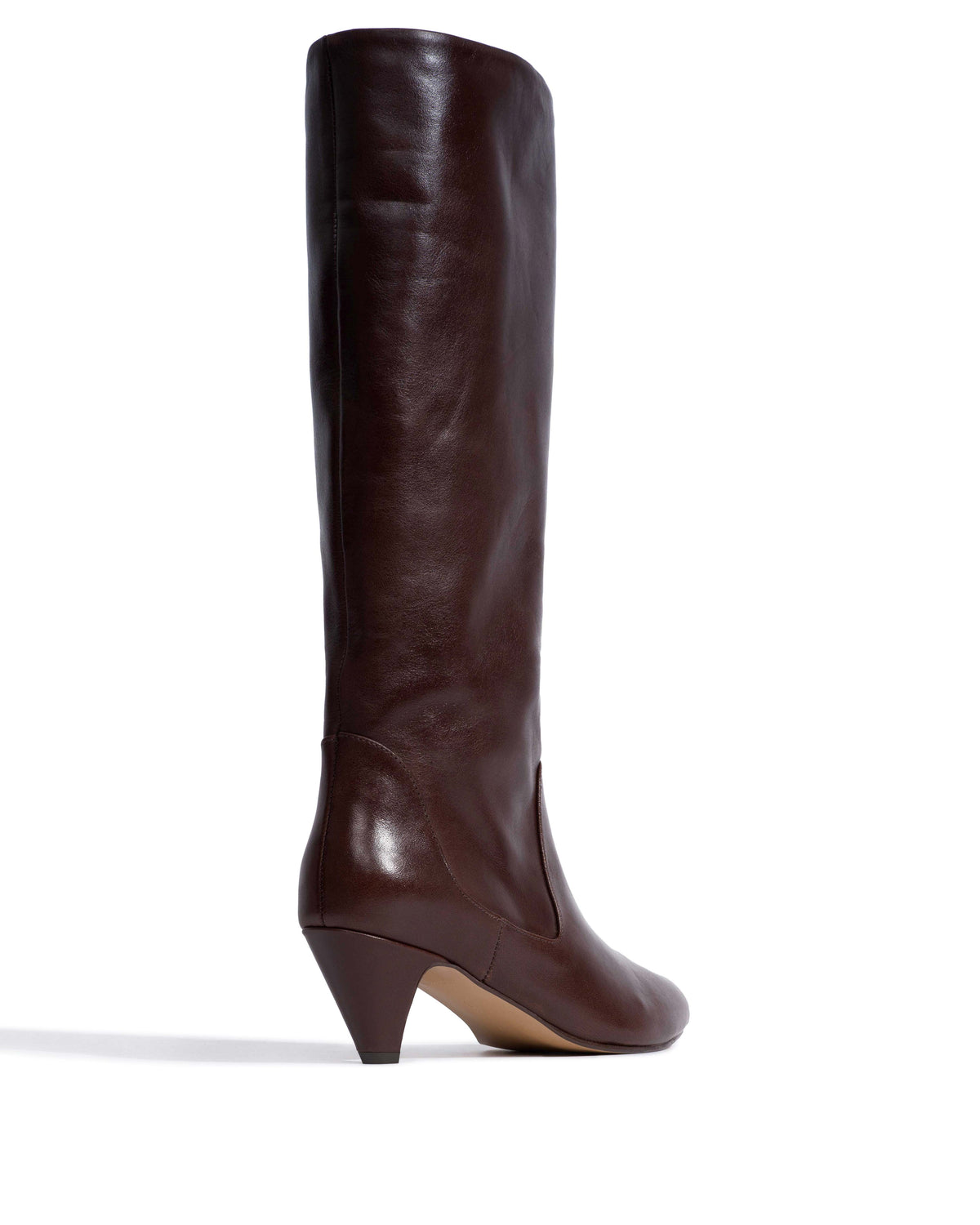 Valle 50 stiletto Vegetal soft calf Coffee brown