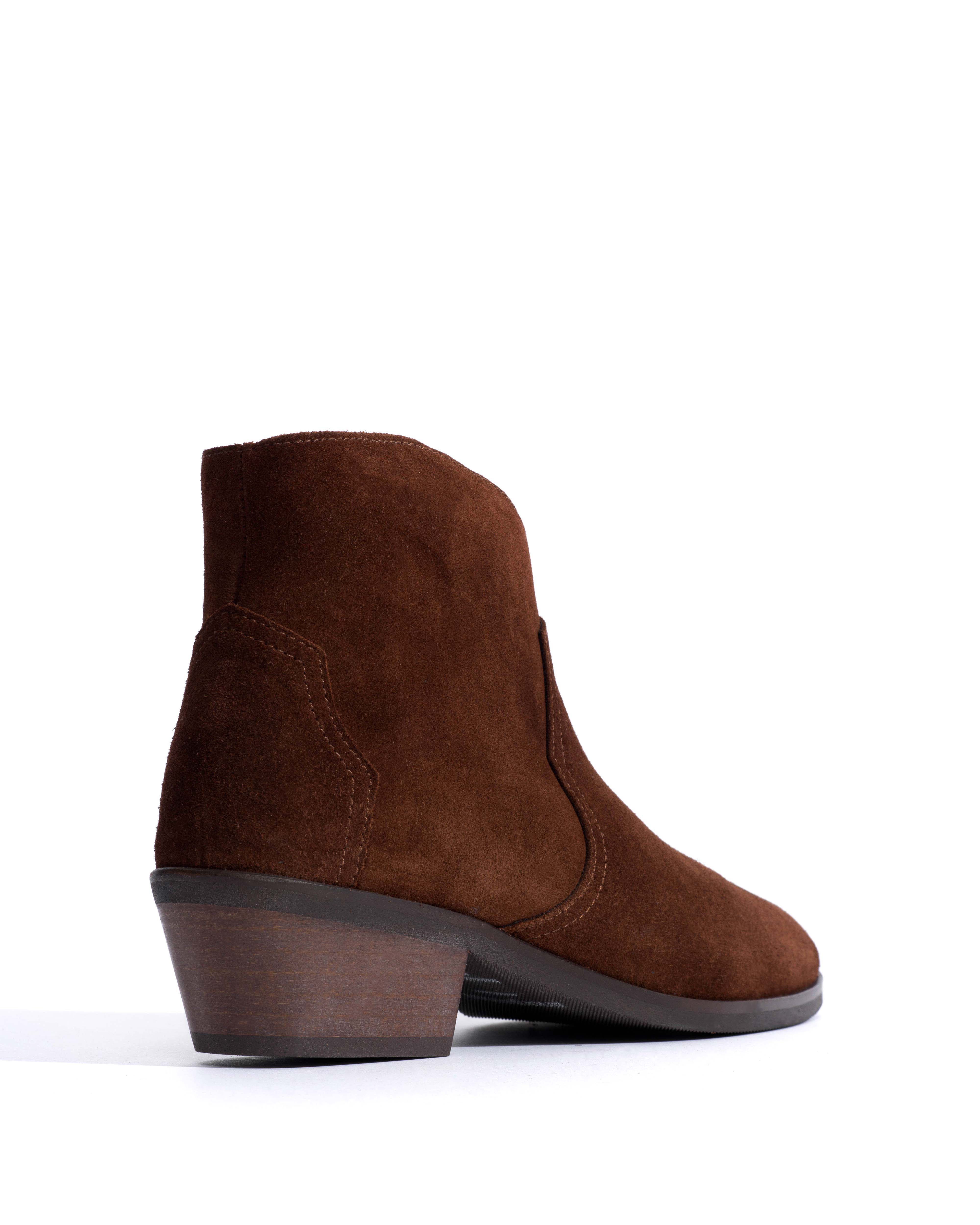 Fiona 35 Calf suede Chocolate