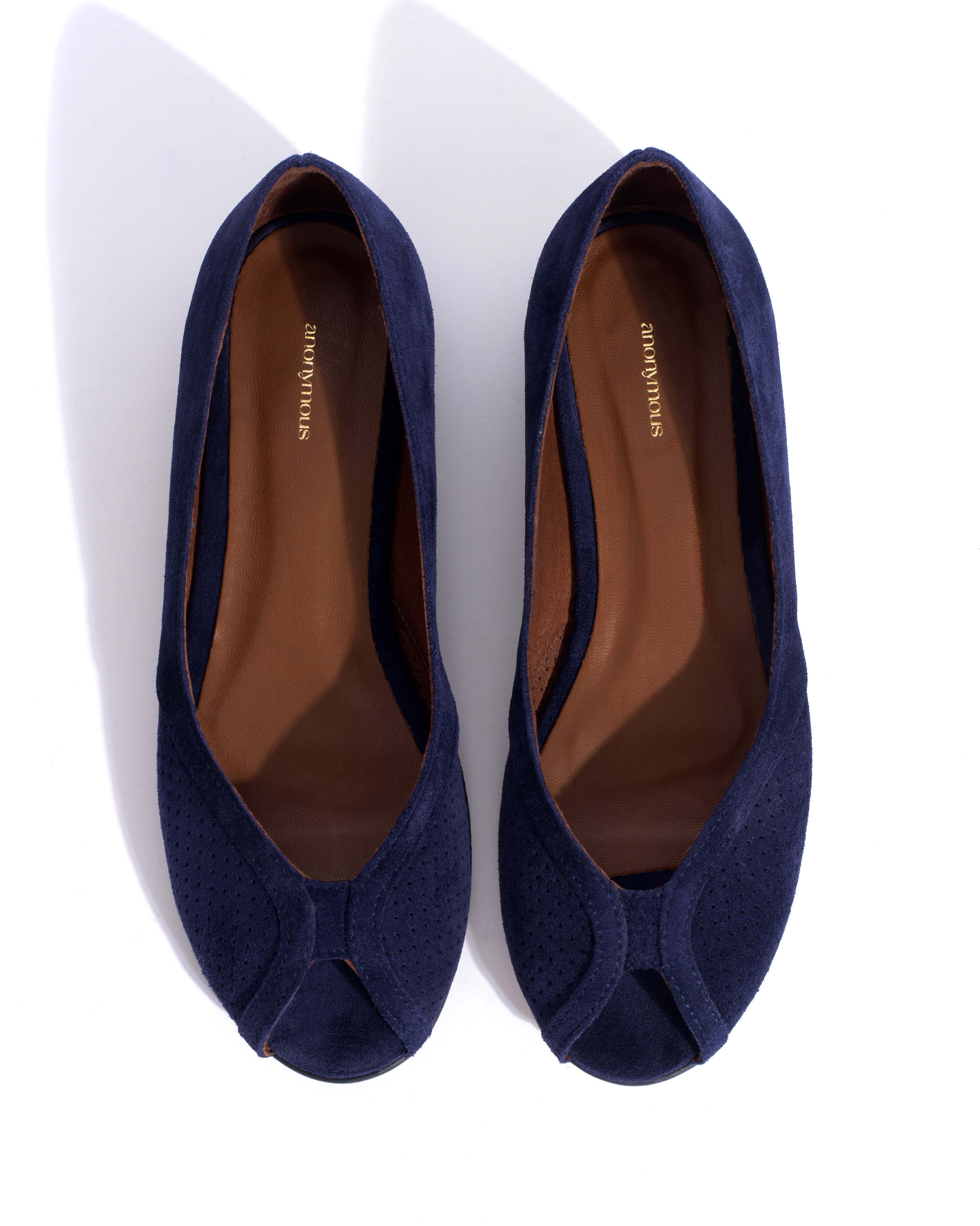 Tiffy Calf suede Ink blue