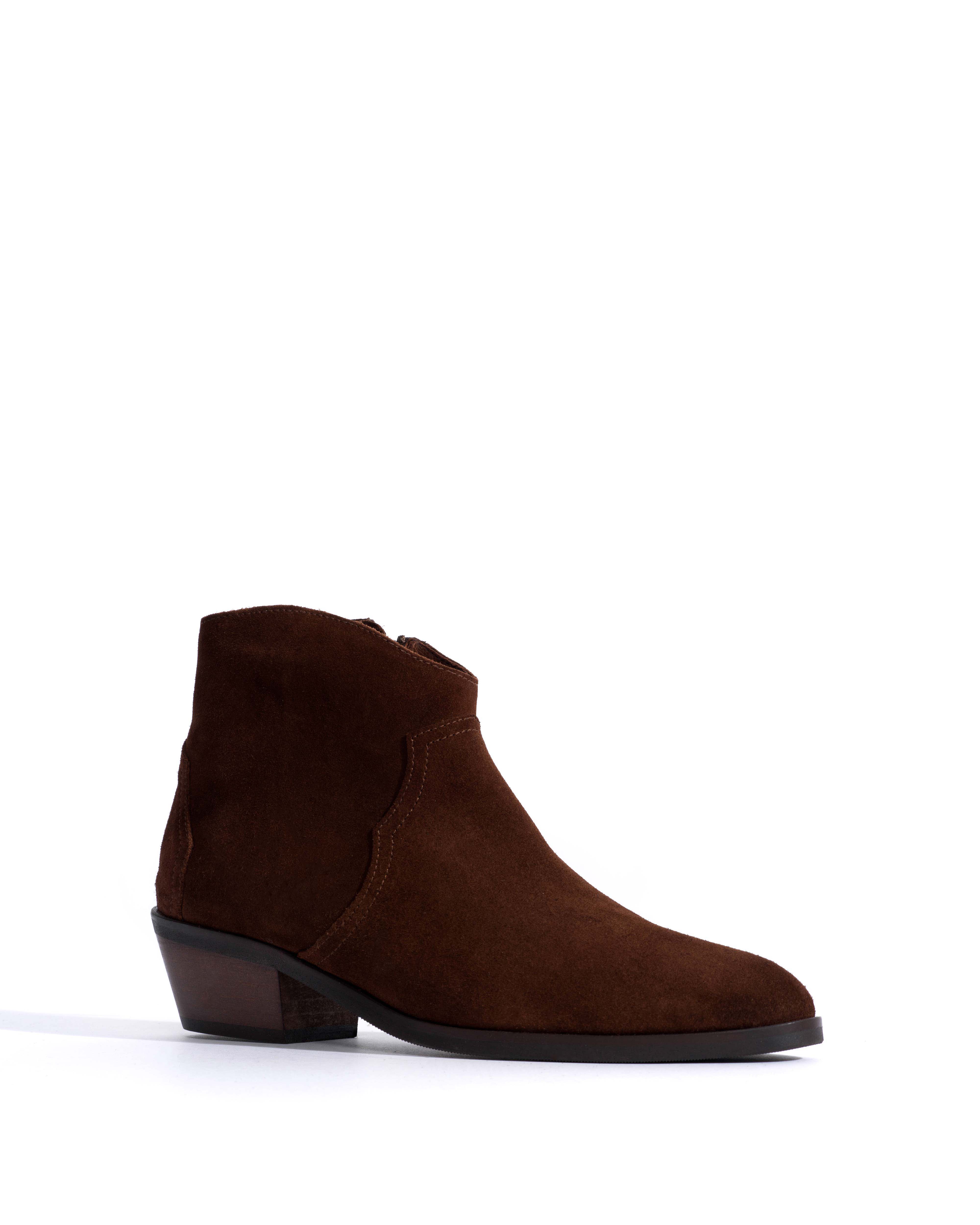Fiona 35 Calf suede Chocolate