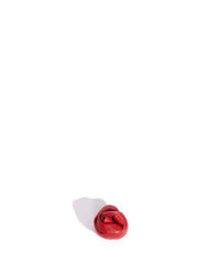 Rose shoe clip Shiny lamb Ruby red