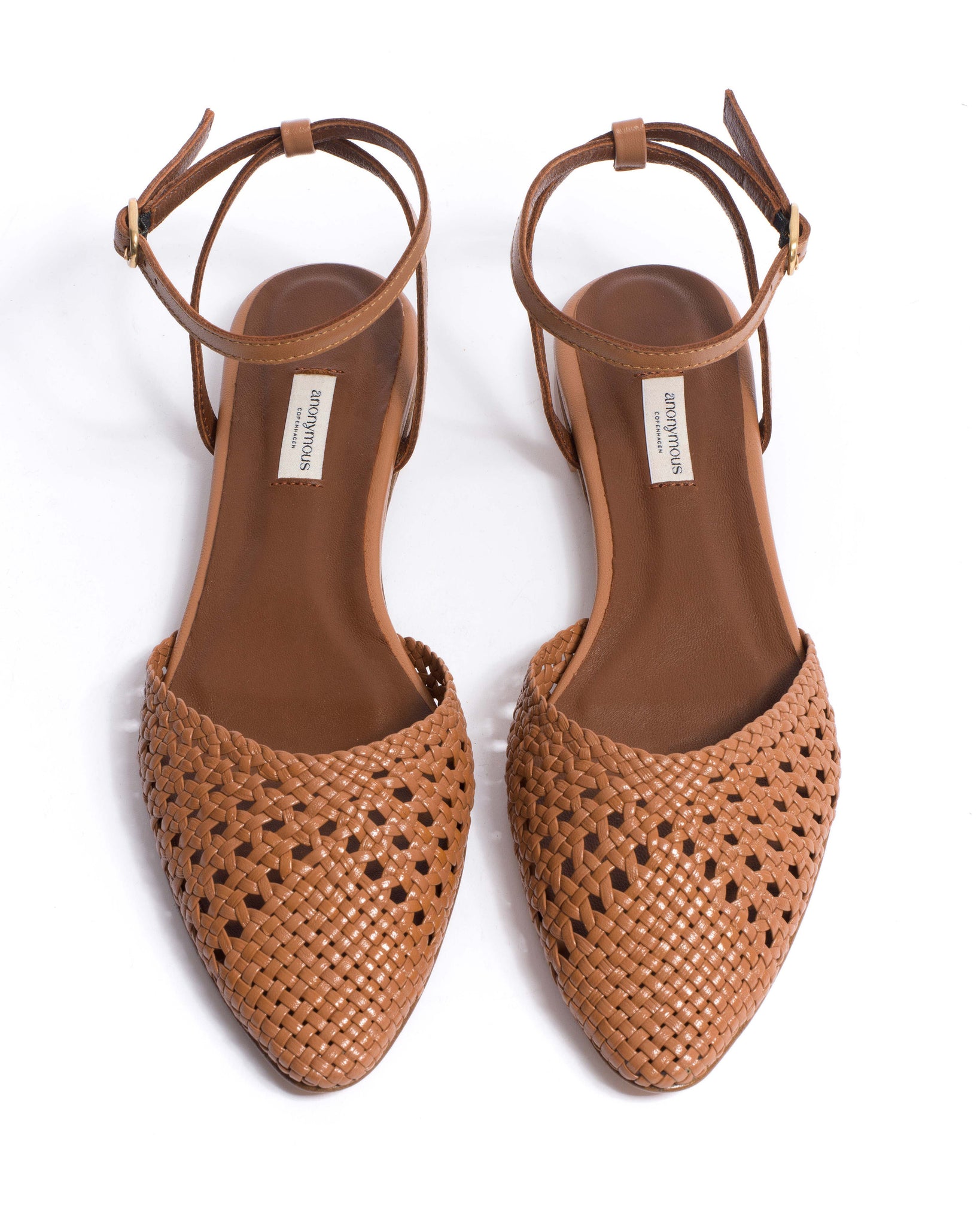 Senara 10 Hand-braided leather Caramel
