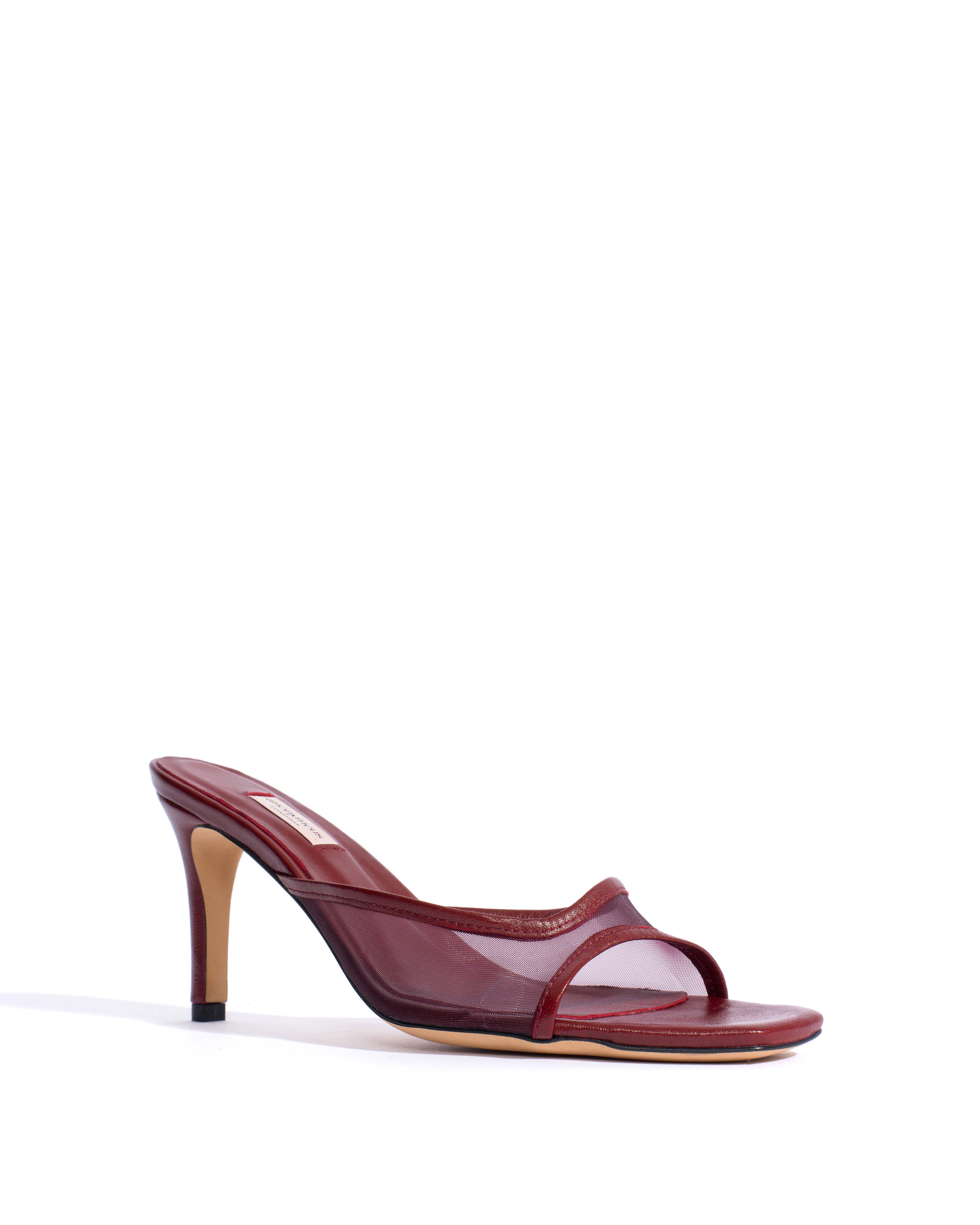 Mazy 75 mesh Shiny lamb & mesh Pomegranate
