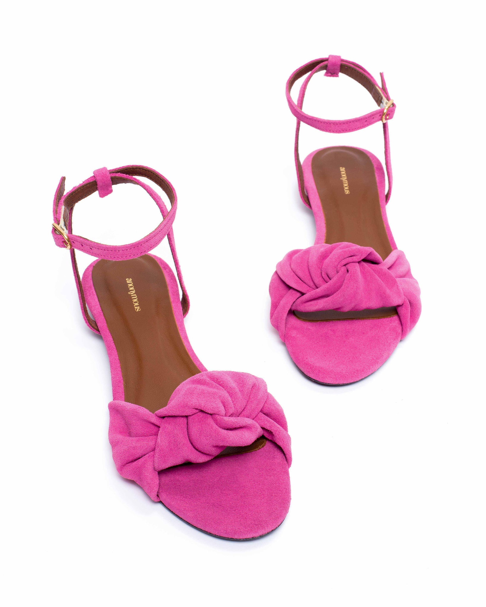 Aliza 10 Calf suede Raspberry sorbet - Anonymous Copenhagen