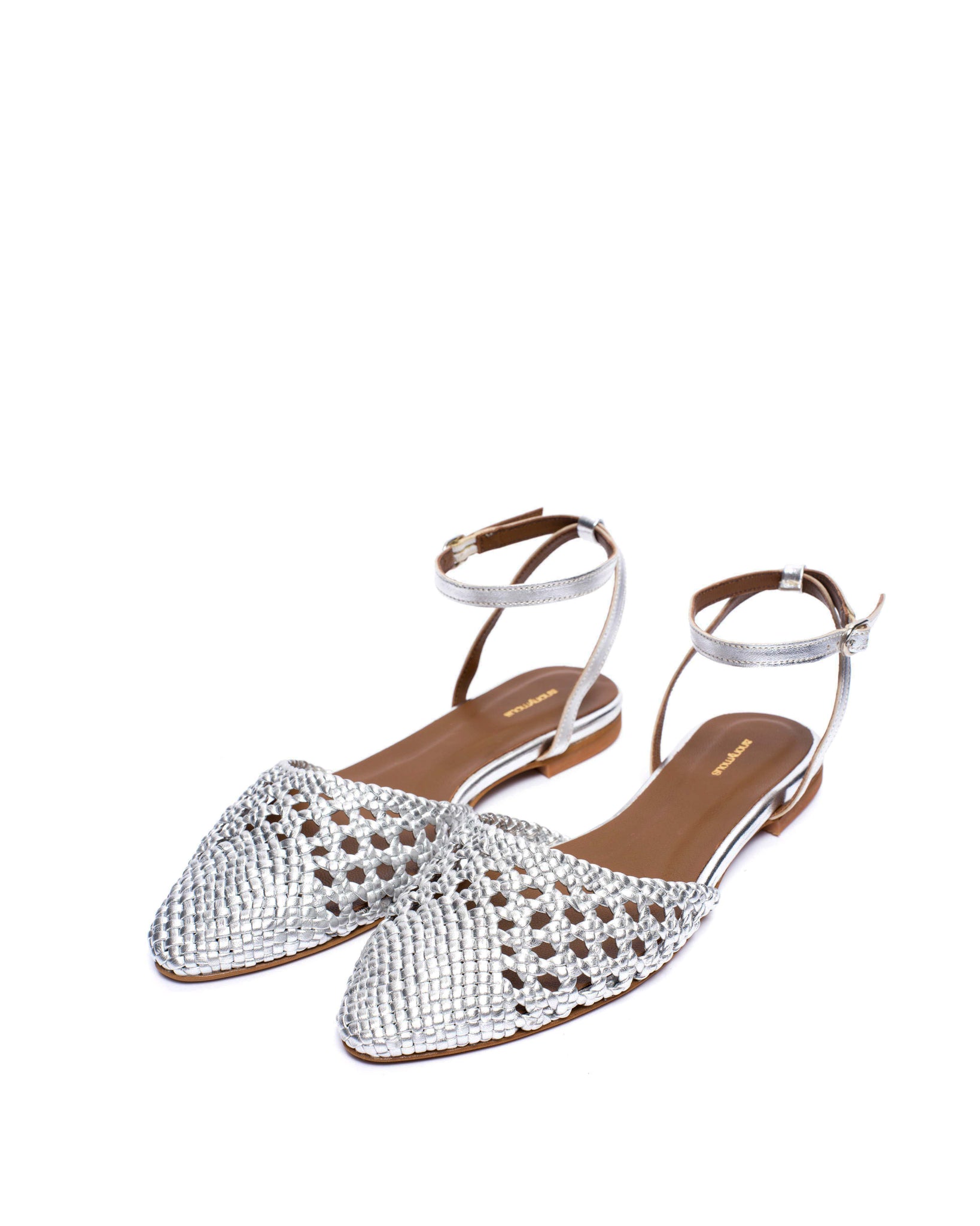 Senara 10 Hand-braided leather Silver - Anonymous Copenhagen