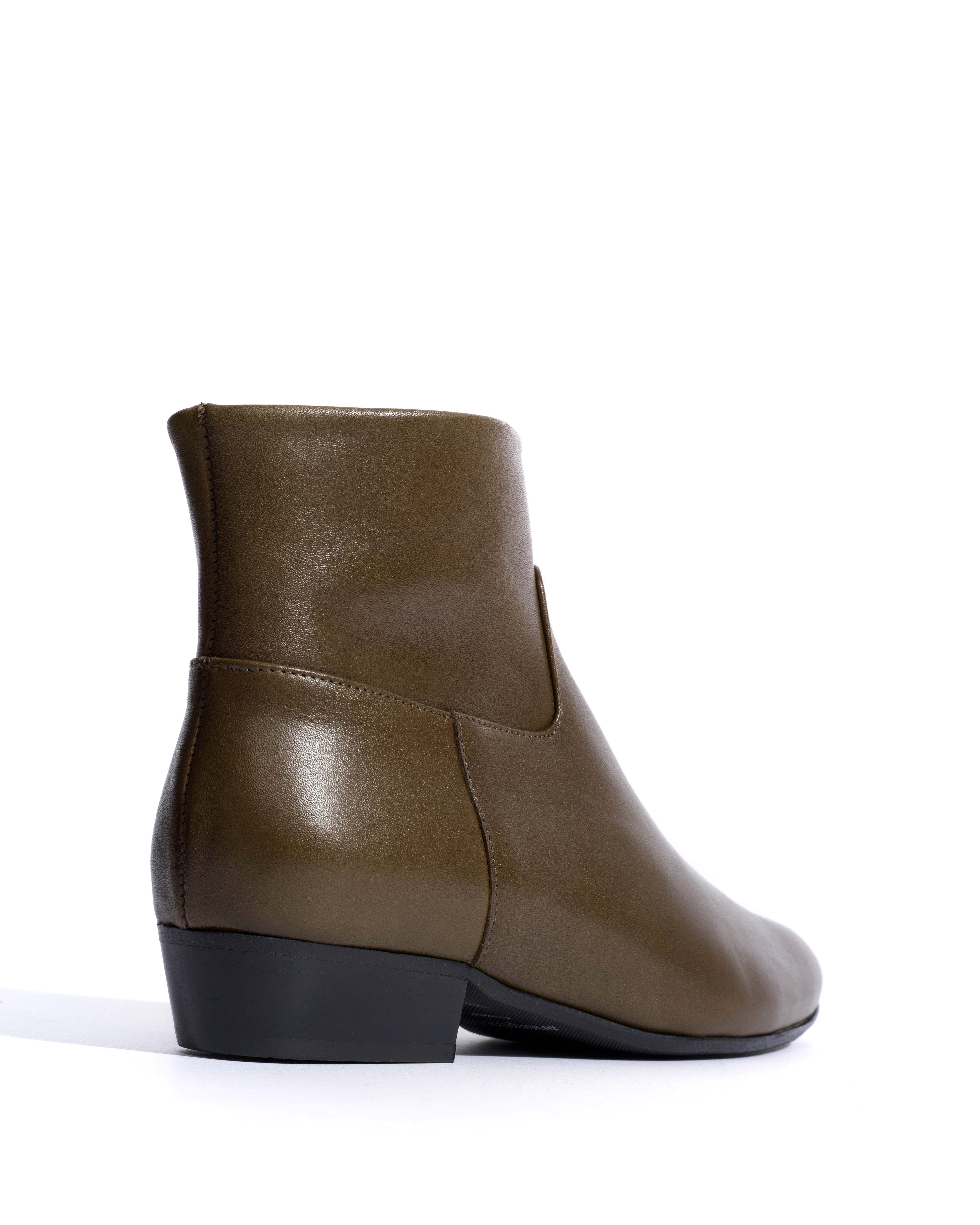 Morie 20 Vegetal soft calf Forrest green