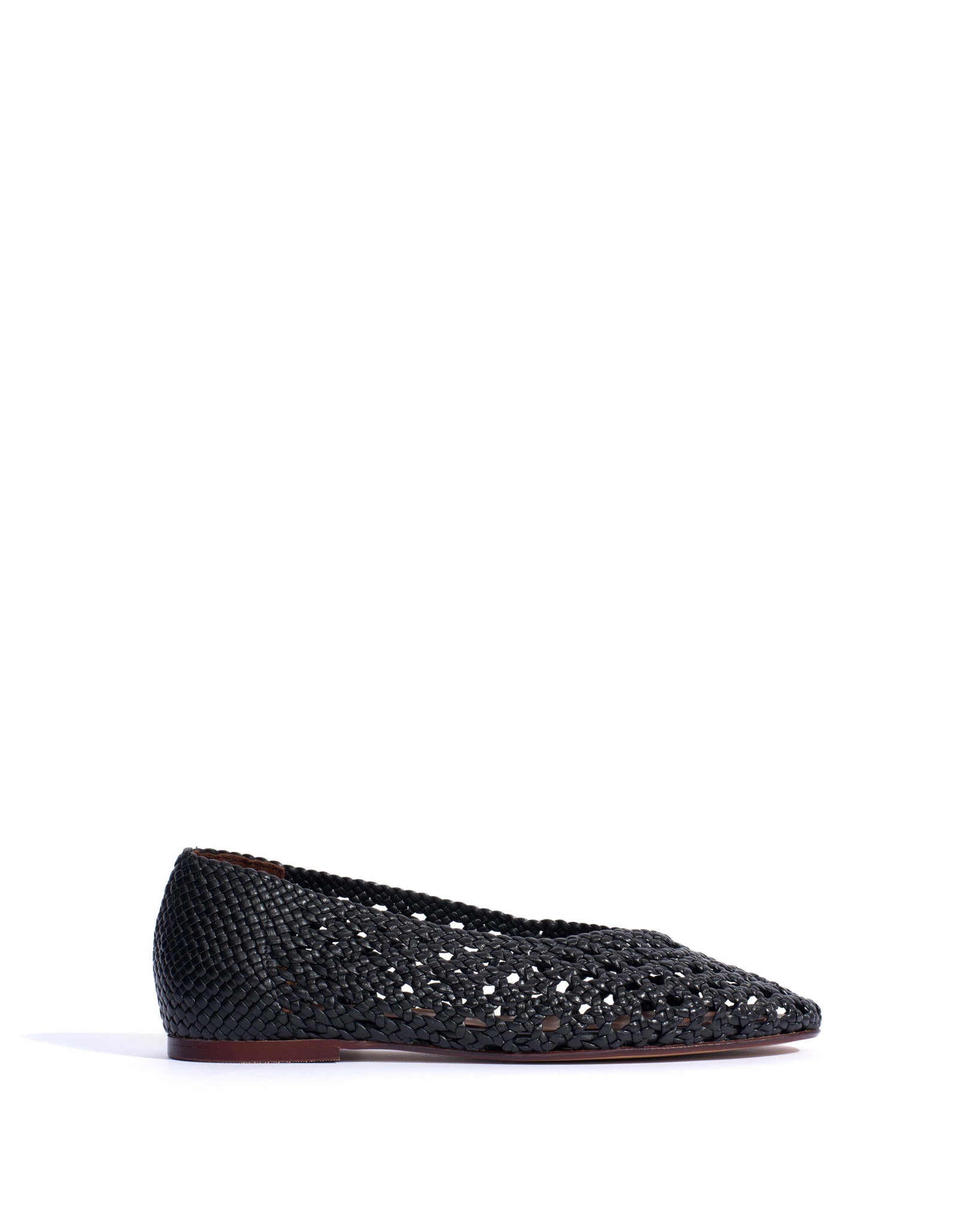 Sessi 10 Hand-braided leather Black