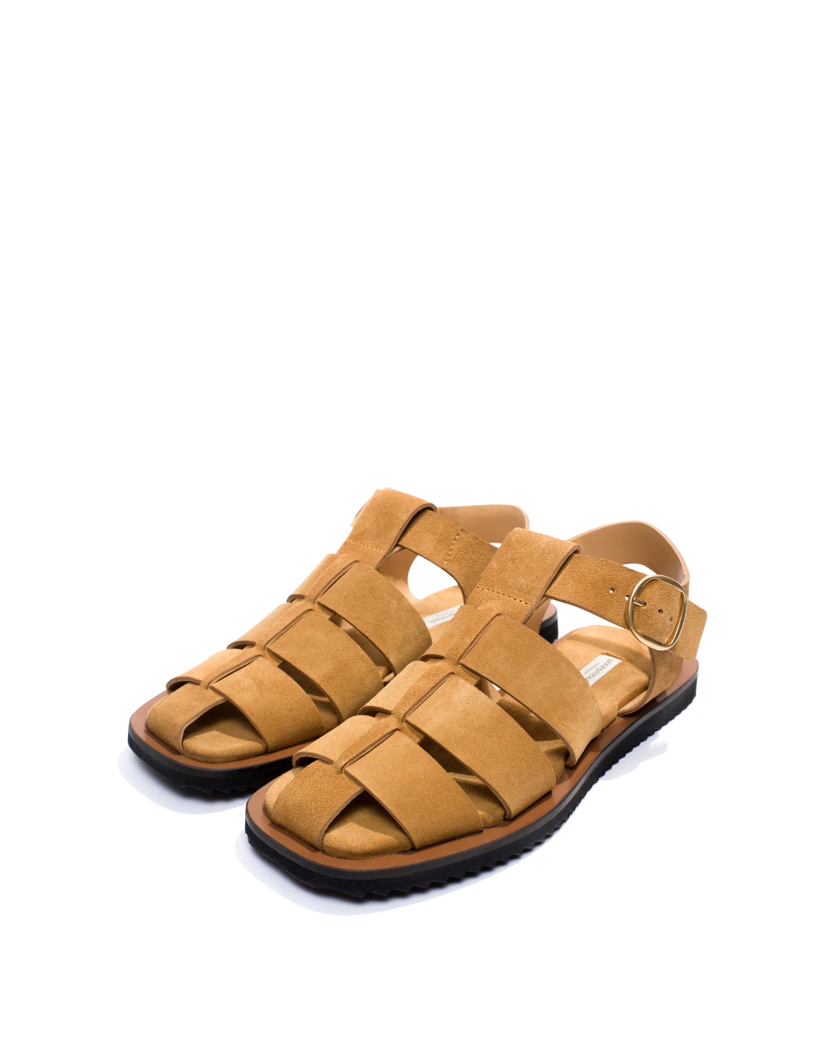Hampell Calf suede Bamboo brown - Anonymous Copenhagen