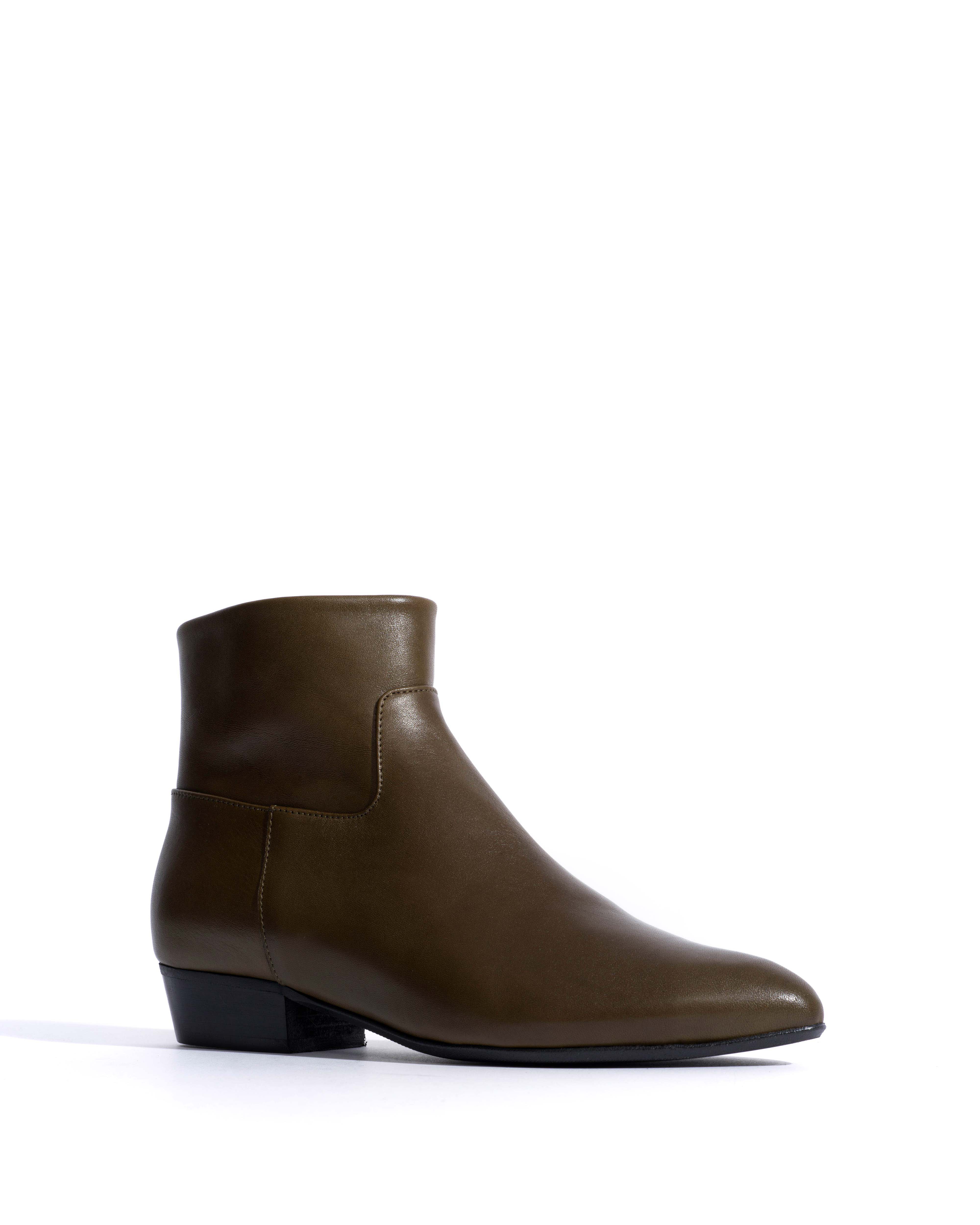 Morie 20 Vegetal soft calf Forrest green