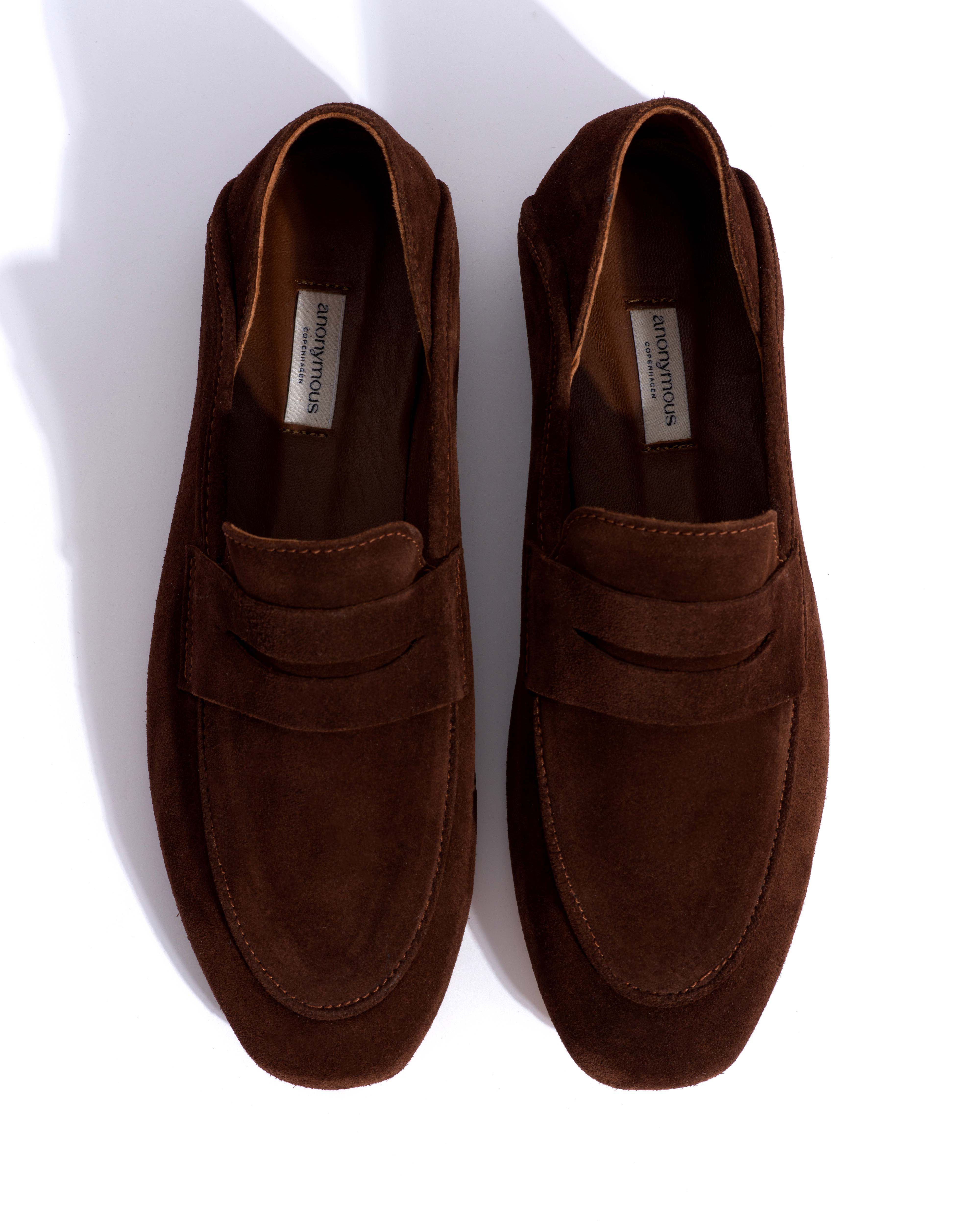 Lindsay Calf suede Chocolate