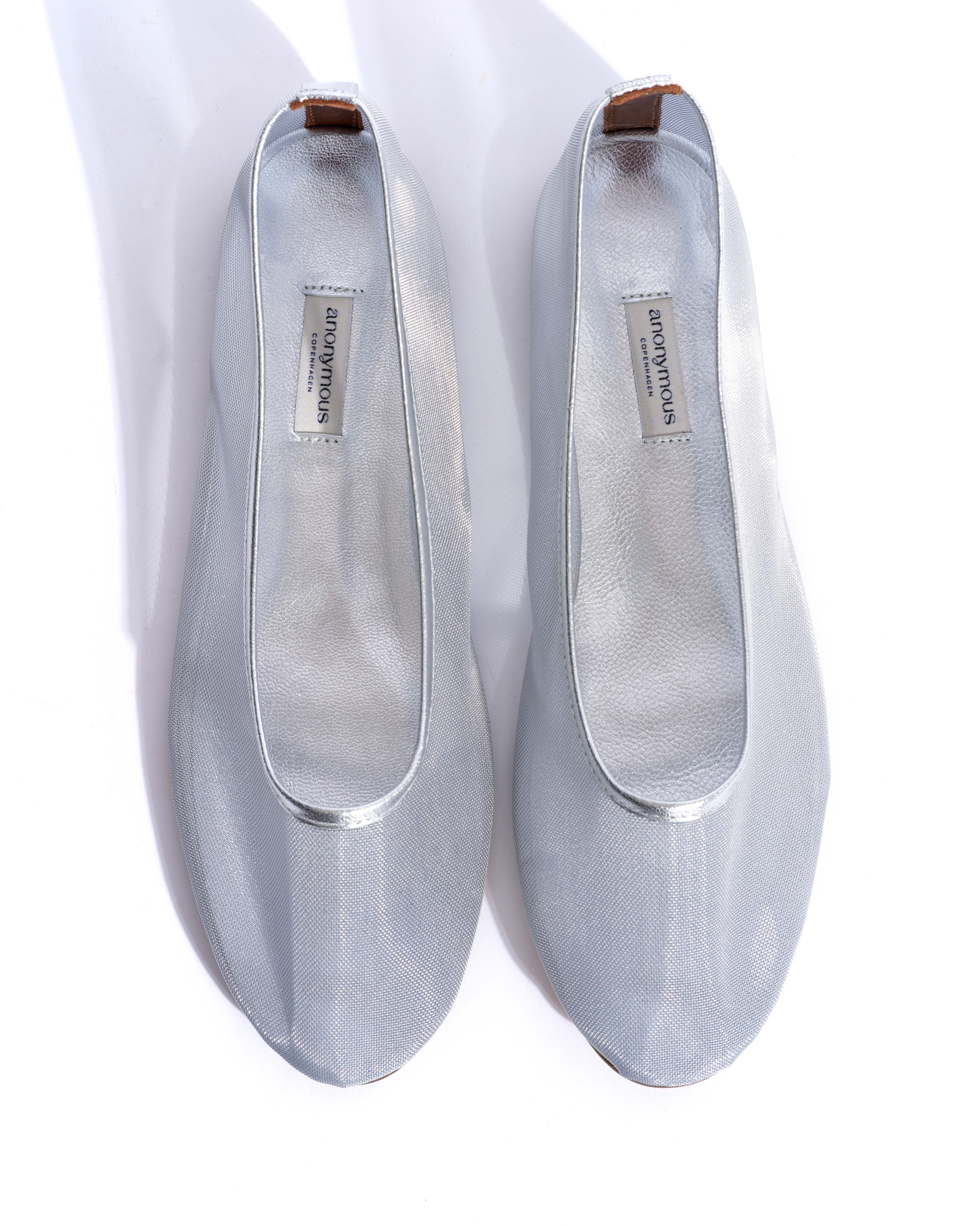 Sacha mesh Metallic goat & mesh Silver