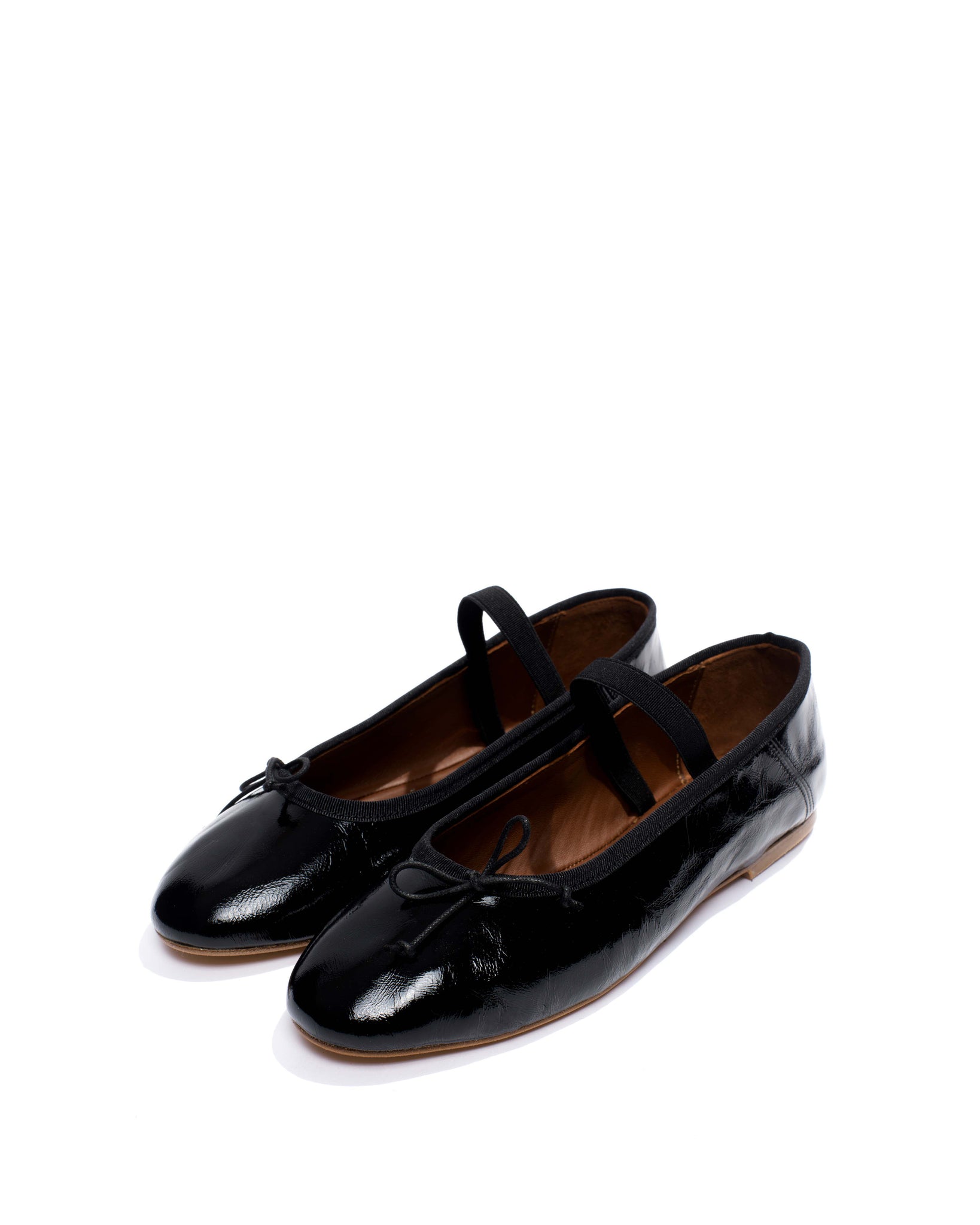 Rhina Crinkled polished goat Black - Anonymous Copenhagen