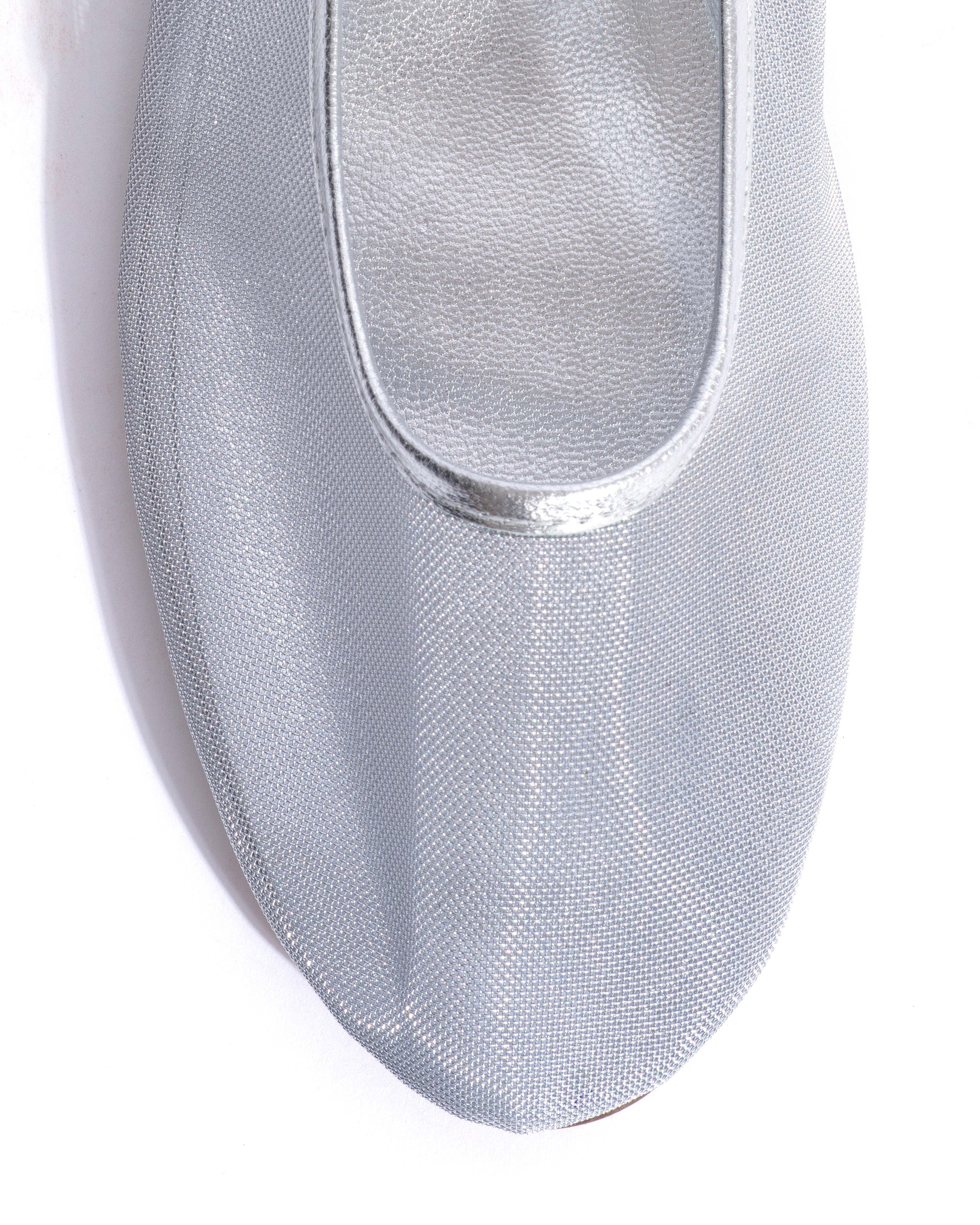 Sacha mesh Metallic goat & mesh Silver
