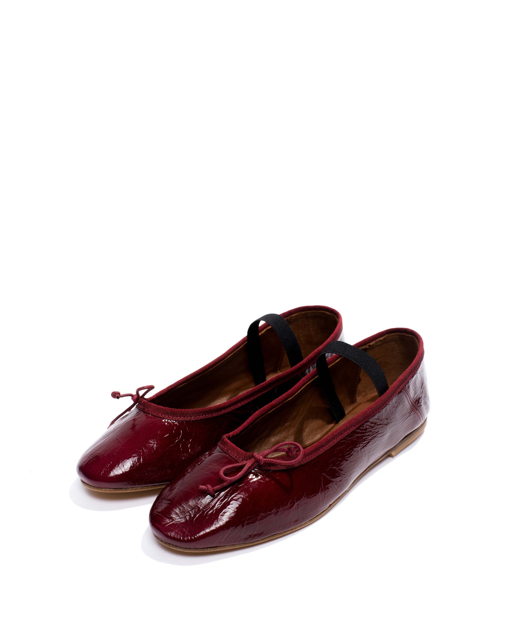 Rhina Crinkled polished goat Pomegranate - Anonymous Copenhagen