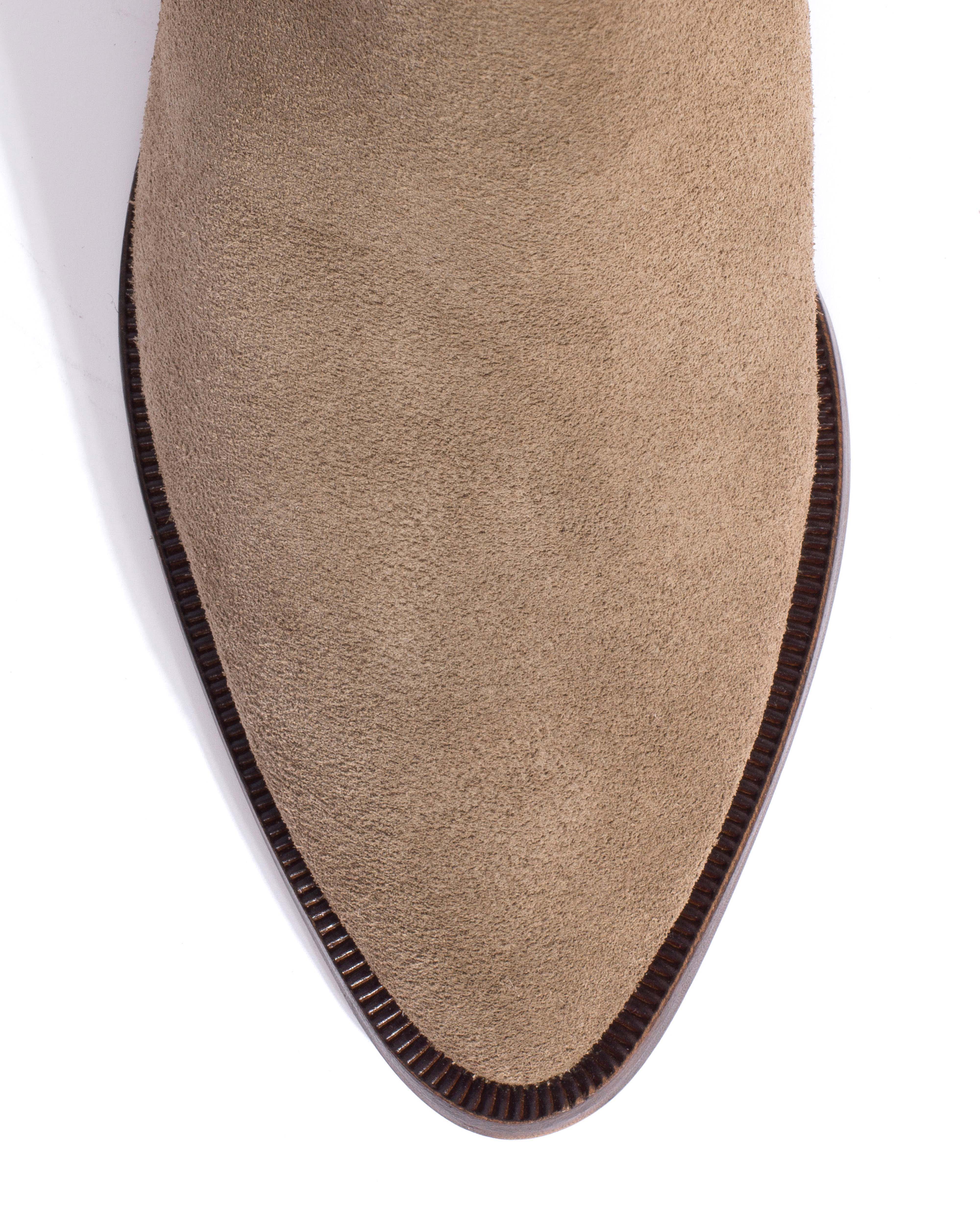 Faith Calf suede Mushroom
