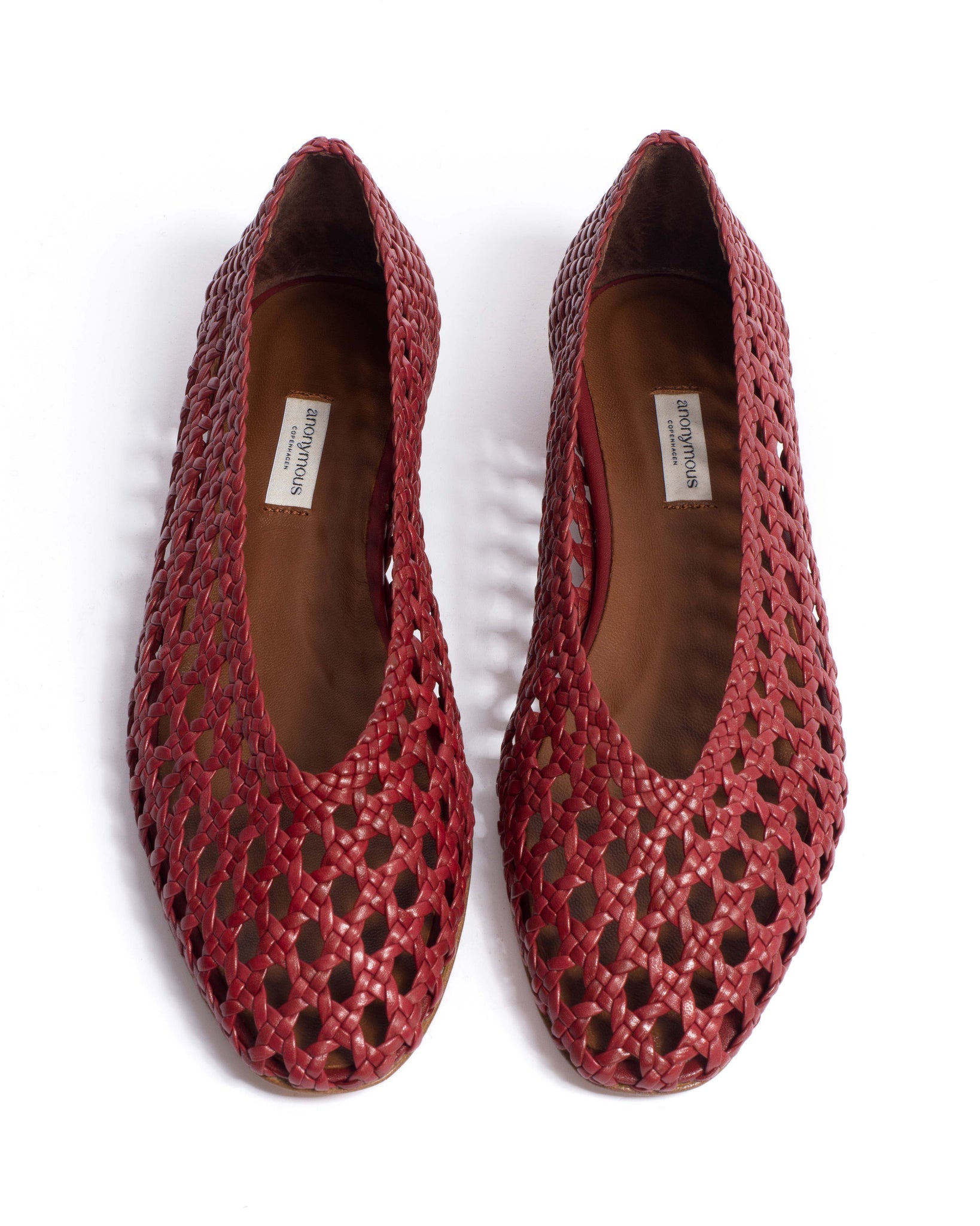 Sessi 10 Hand-braided leather Pomegranate