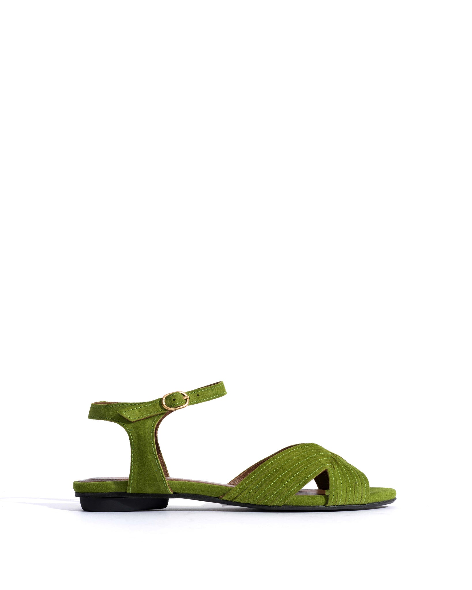 Niabi 10 Calf suede Grass green